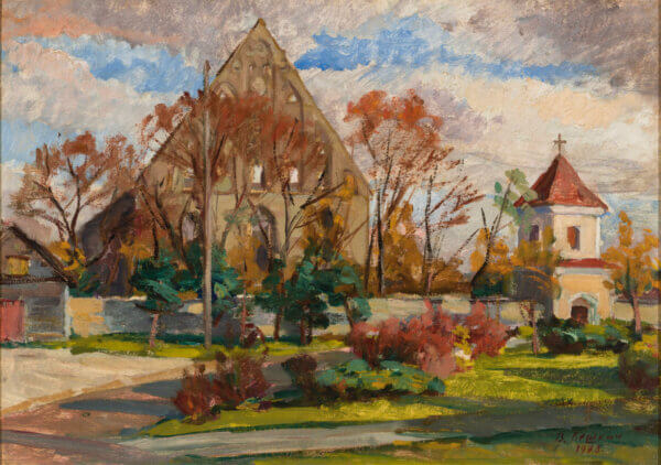 19. VIKTOR LEŠKIN “Pirita klooster sügisel” 1975