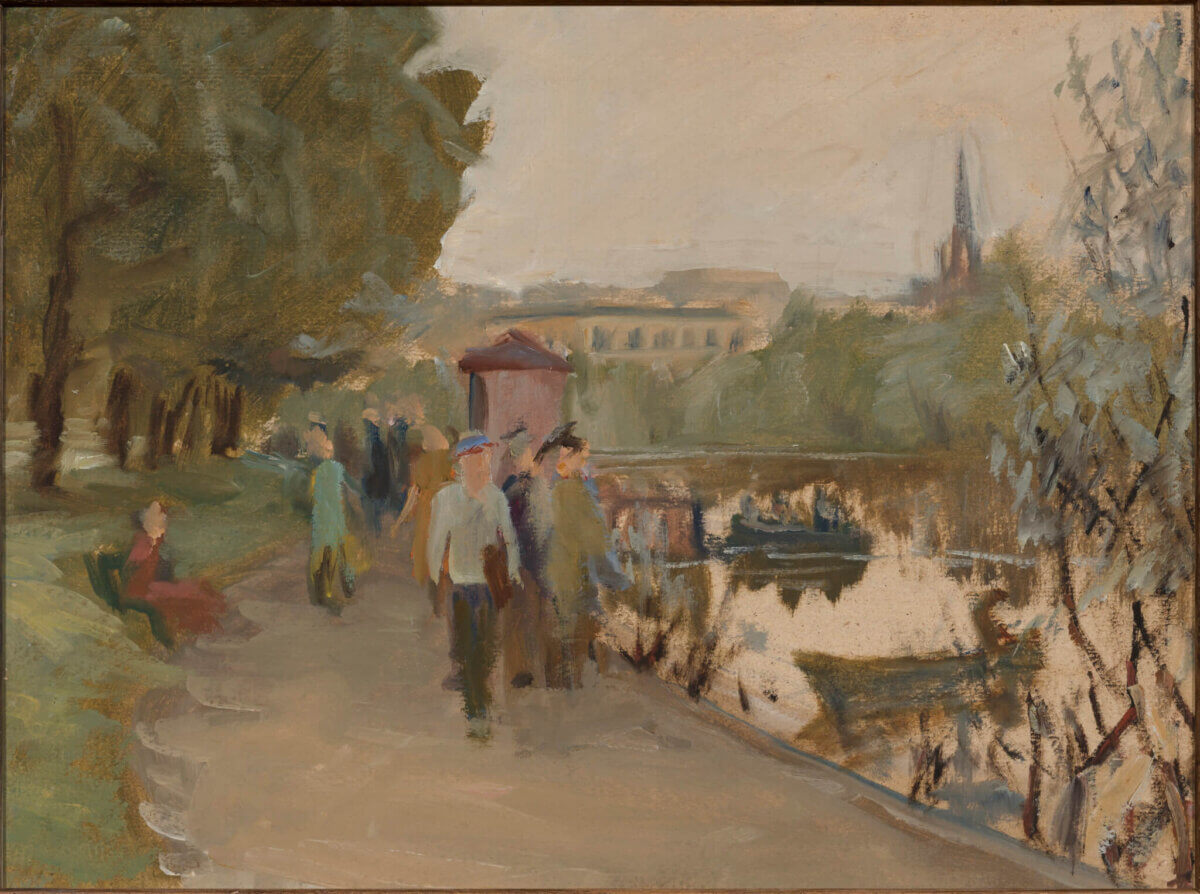 24. JAAN TUULING “Tartu vaade” 1958