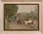 Jaan Tuuling “Tartu vaade”, 1958. 36,5 x 48,5 cm.