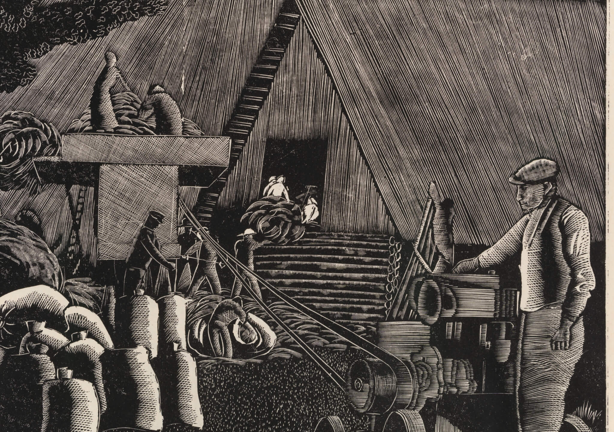 Paul Liivak “Viljapeks”, 1937. 28,1 x 42,8 cm.