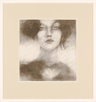 Ado Lill “Mälestus”, 1977. 41 x 38 cm.