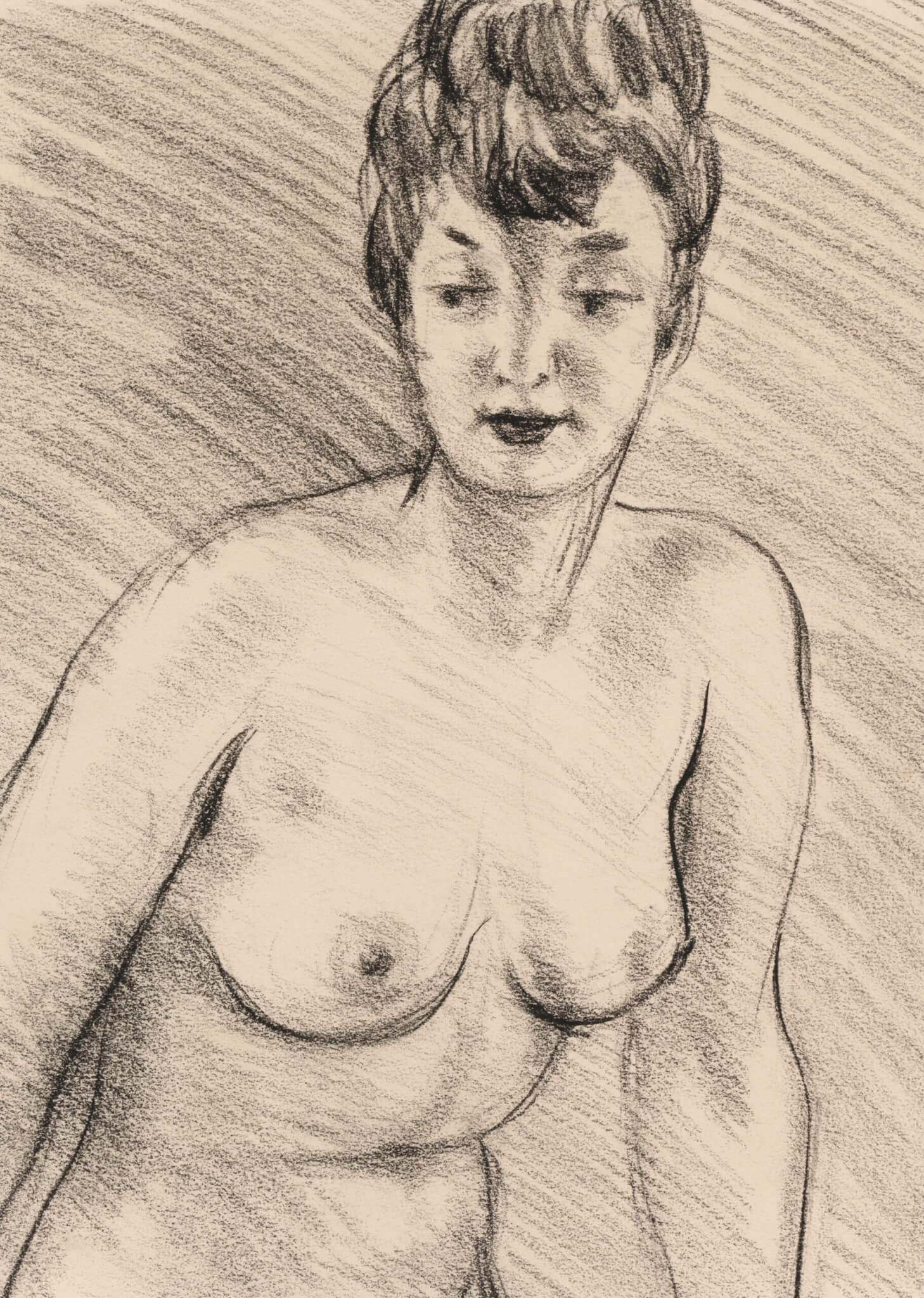 Erich Pehap “Akt”, 1946. 44,3 x 29,3cm