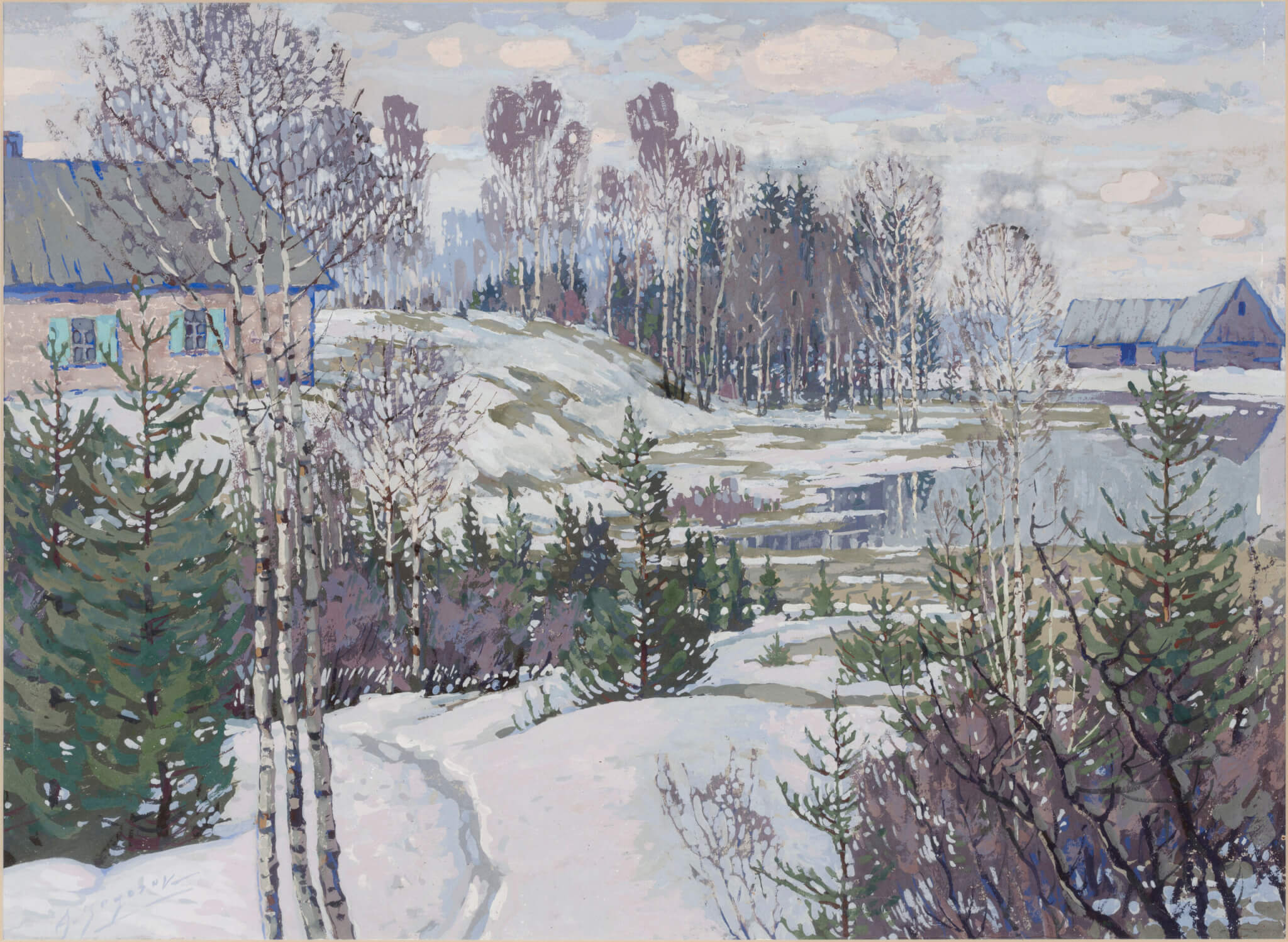 Andrei-Jegorov-Talvine-maastik-jõega-