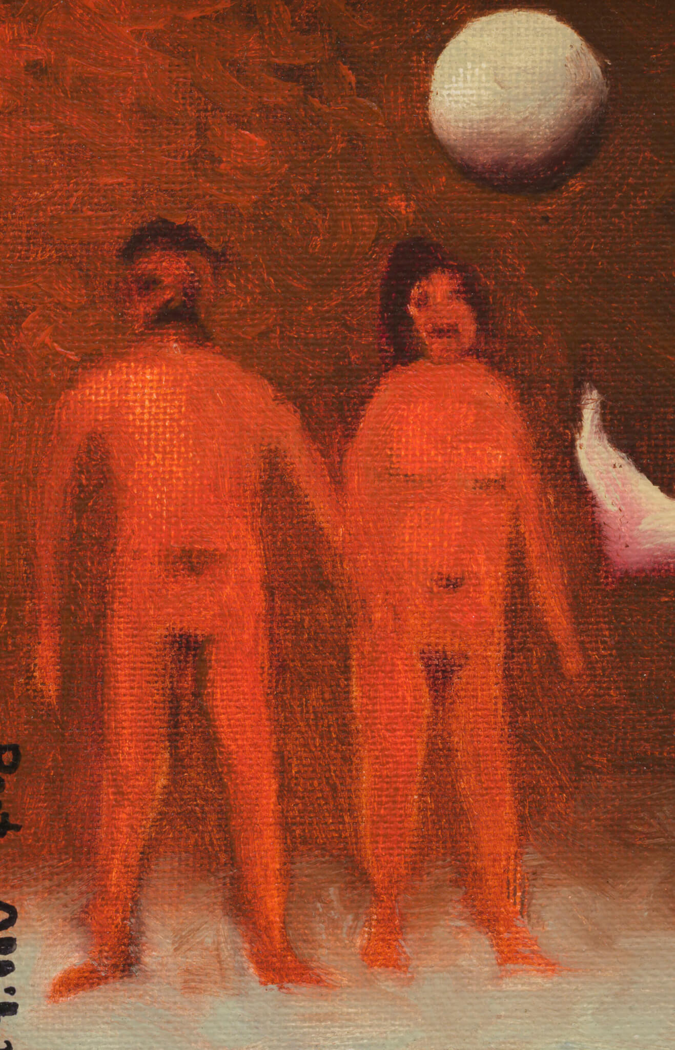 Peeter Allik “Vaikust lõhestas vali kärgatus”, 2003. 16 x 22 cm.