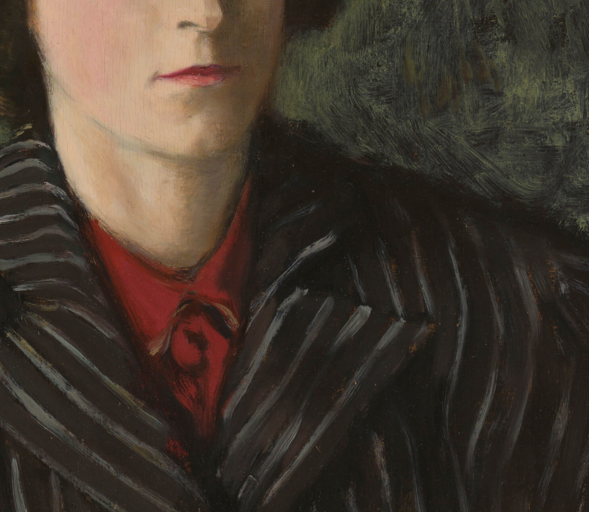 Endel Kõks “Ester Turgani portree”, 1942. 48 x 48 cm.