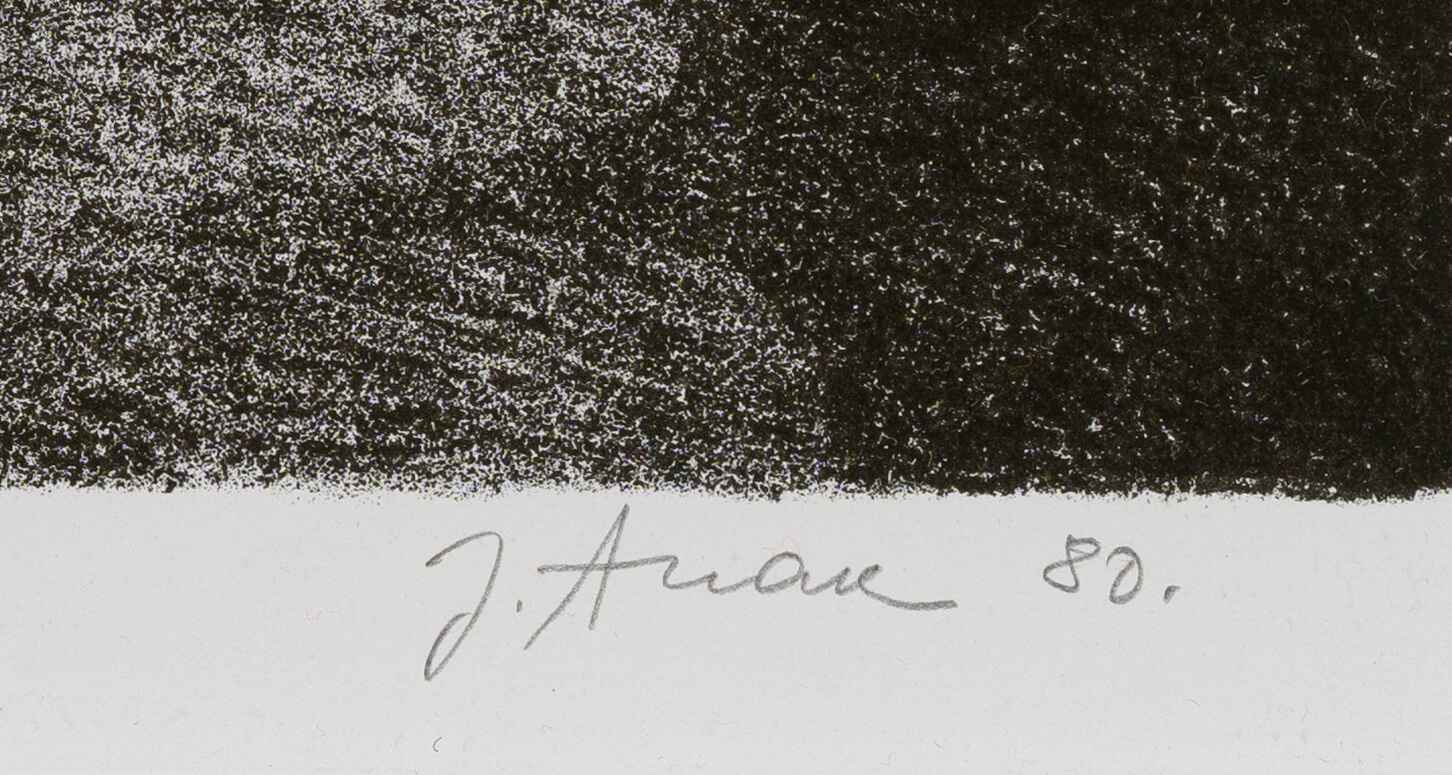 Jüri Arrak “Elu fragment II”, 1980. 46,3 x 54,6 cm.