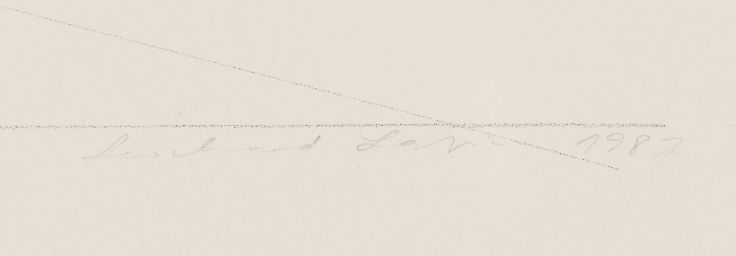 Leonhard Lapin “Protsess XIX”, 1987. 62 x 60 cm.