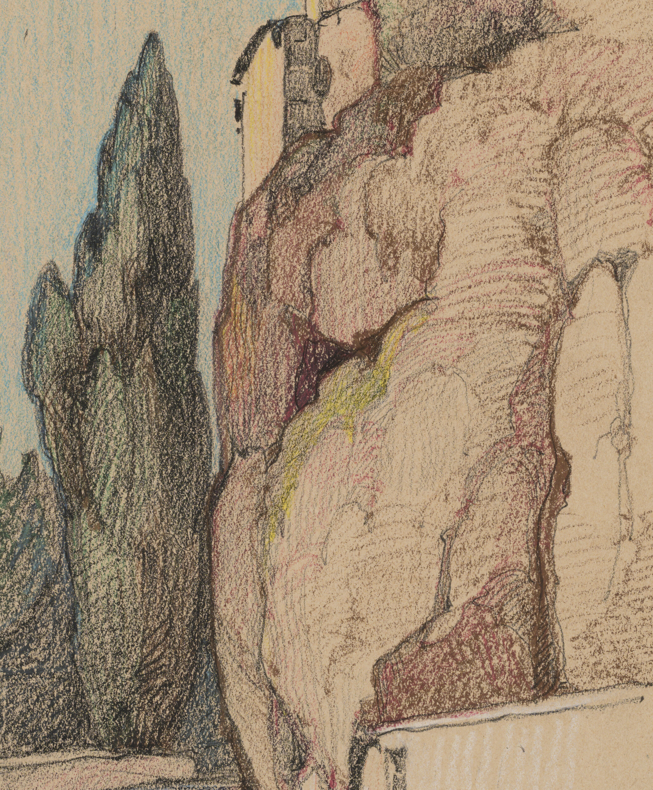 Roman Nyman “Cuenca”, 1923. 31 x 22,5 cm