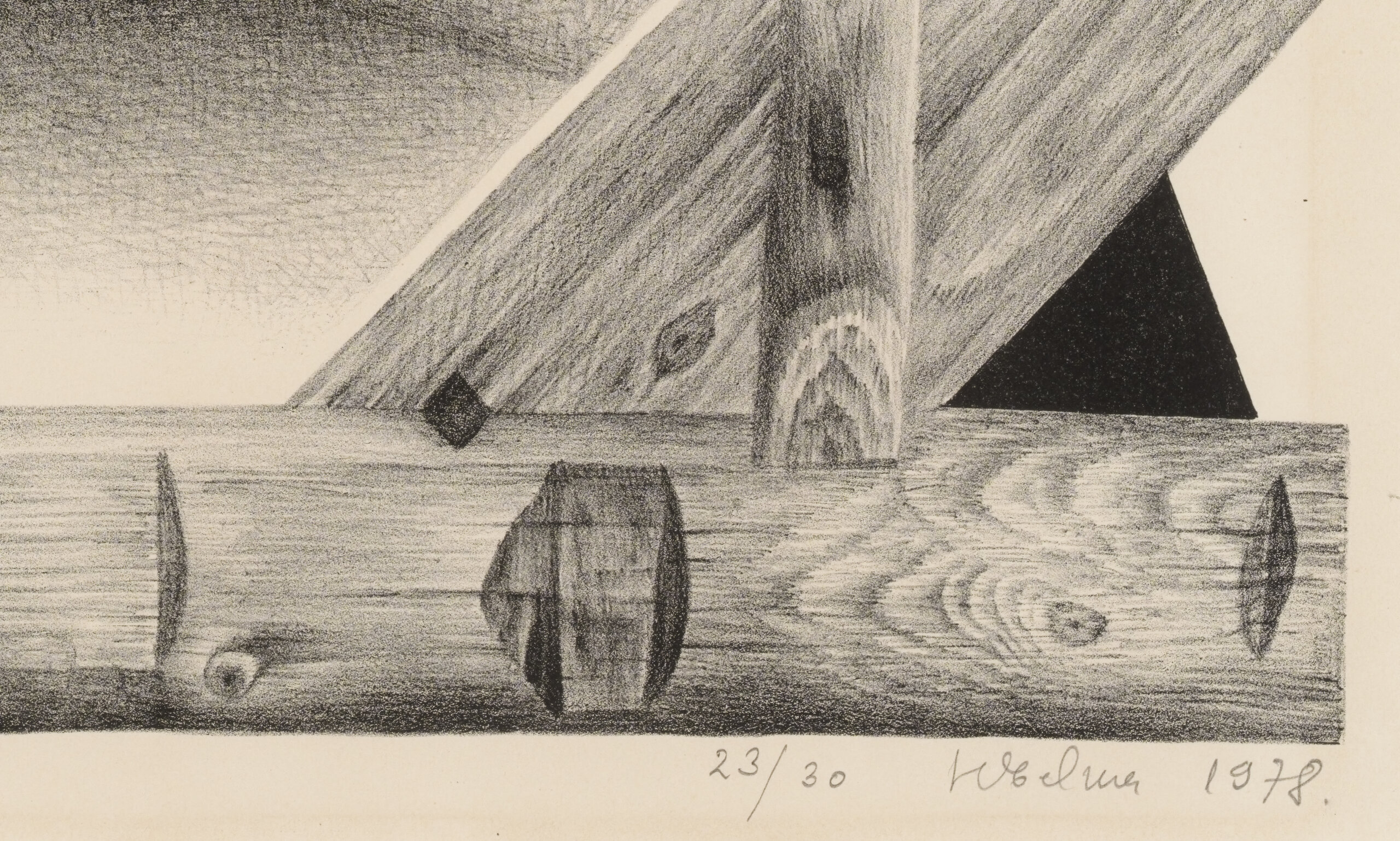 Herald Eelma “Maja” 1978. 72,8 x 60,8 cm.