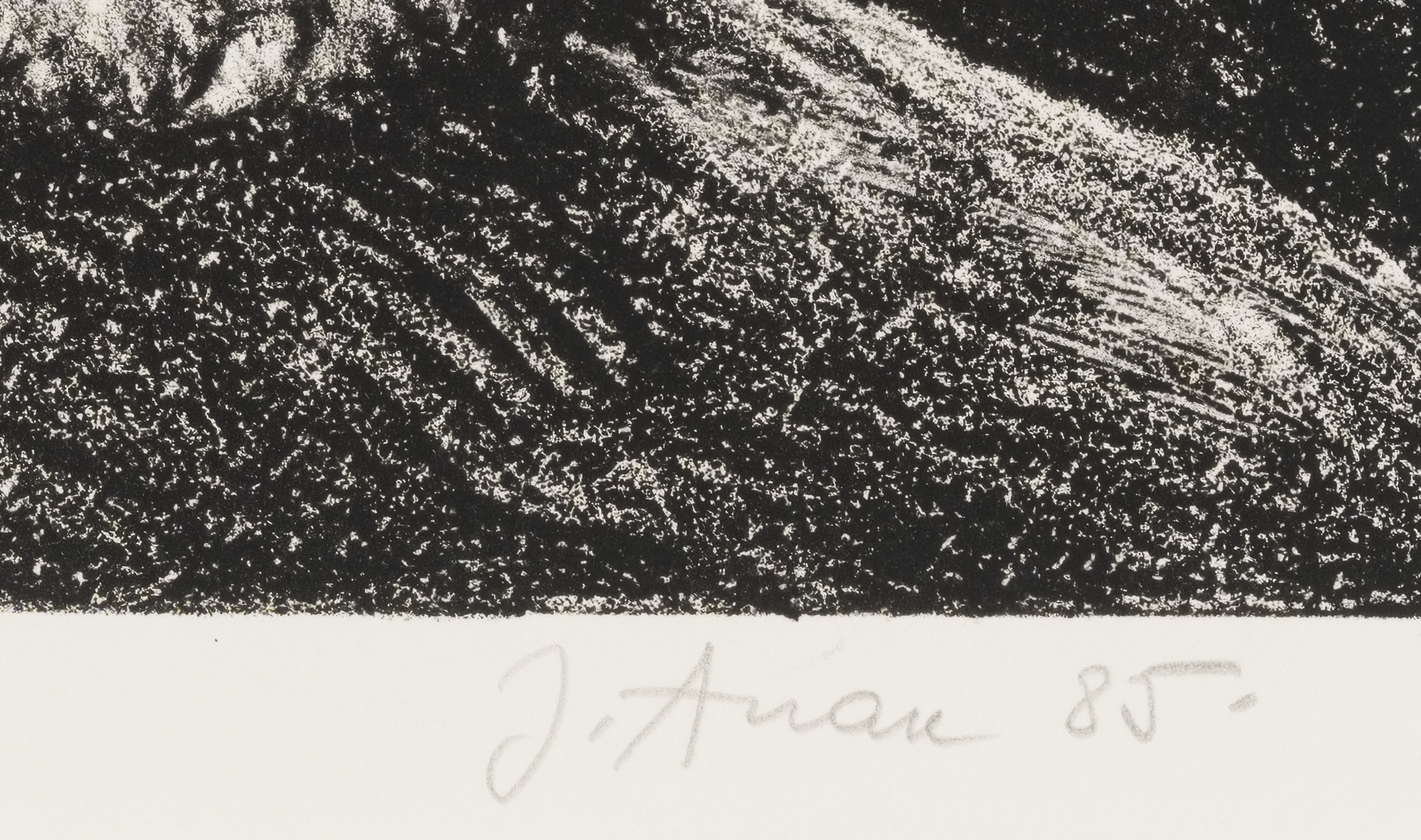 Jüri Arrak “Tiiger”, 1985. 32,5 x 41,8 cm.