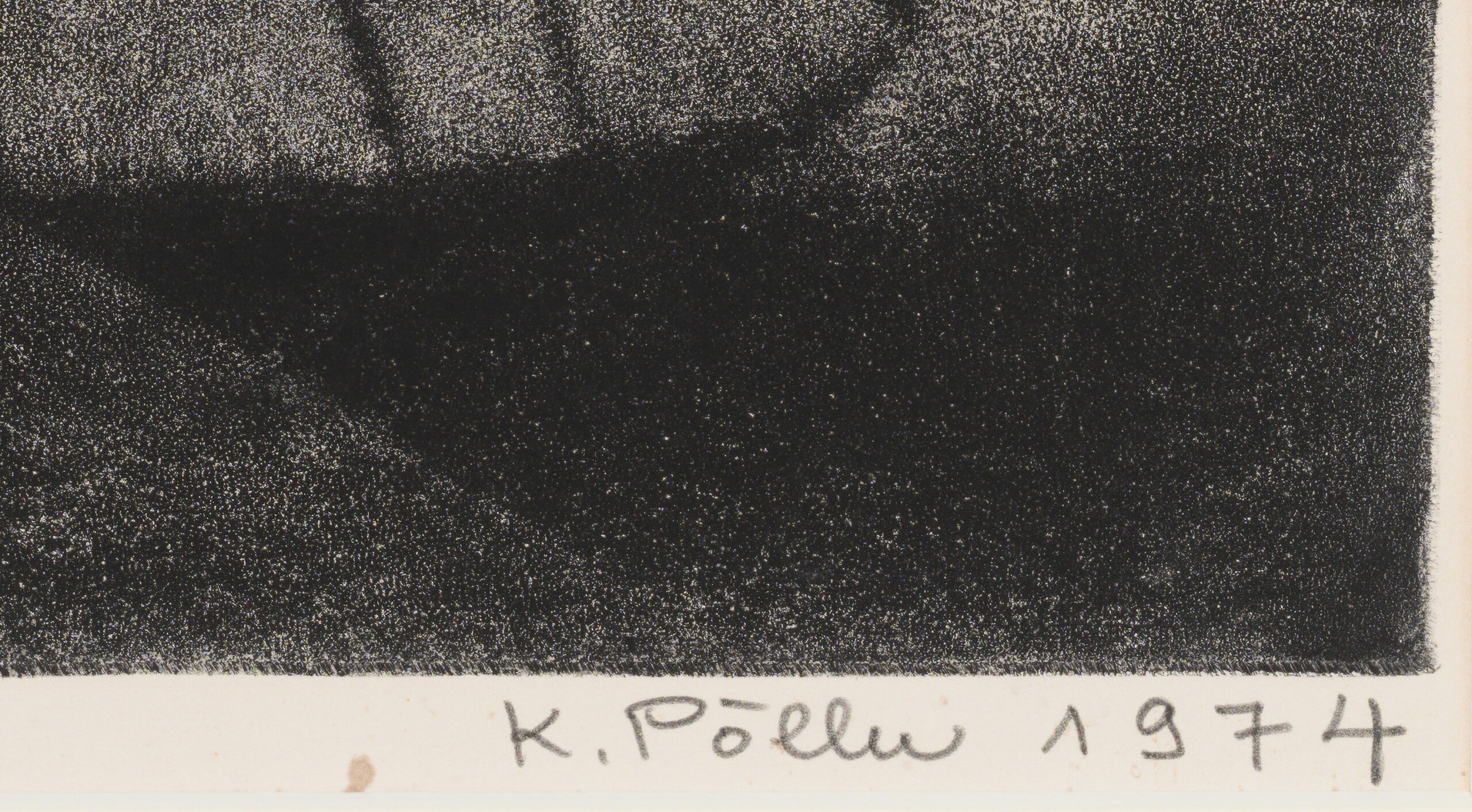 Kaljo Põllu “Taevaskoda” 1974. 41 x 38,3 cm.