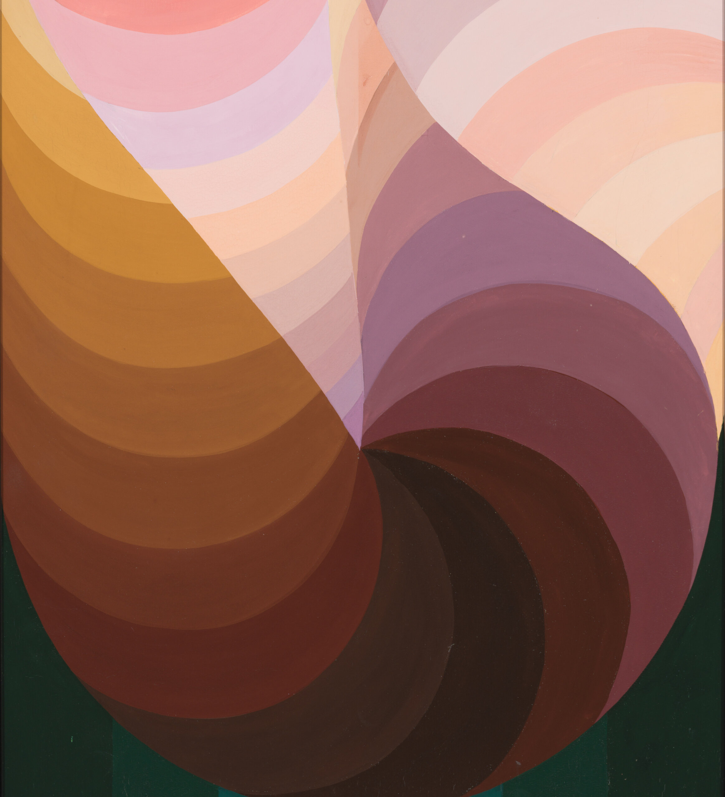 Aili Vint “Sümeetriline kompositsioon”, 1977. 111,7 x 218 cm.