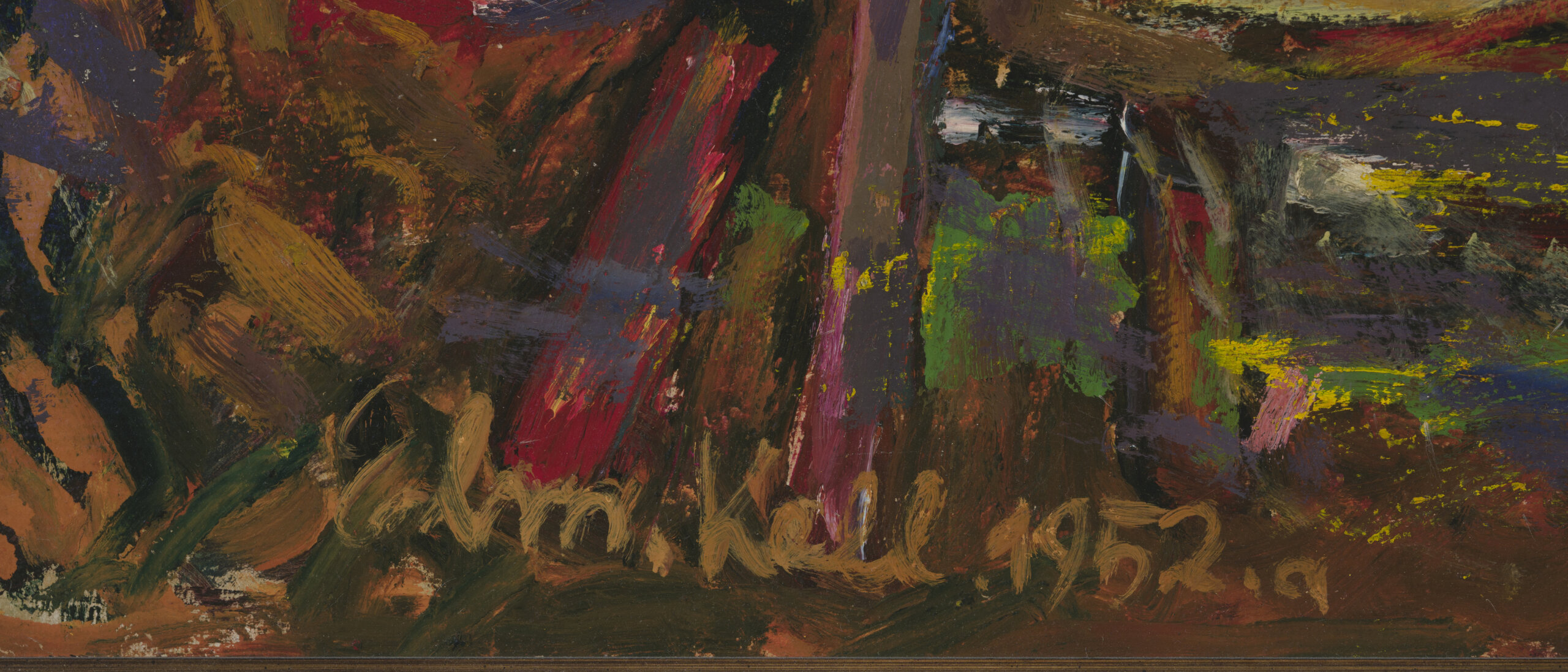 Valdur Ohakas “Tantsijad”, 1993. 39 x 32,5 cm.