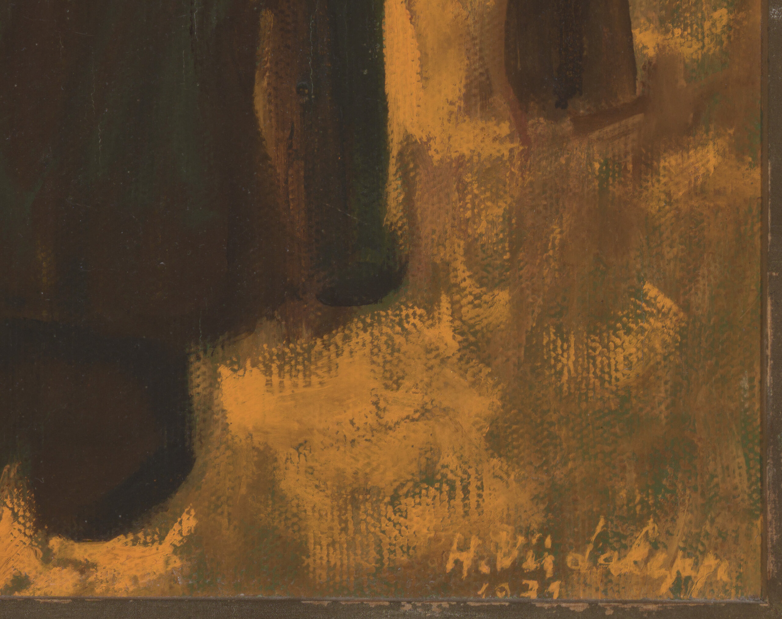 Helve Viidalepp “Pargis”, 1971. 60,5 x 73 cm.
