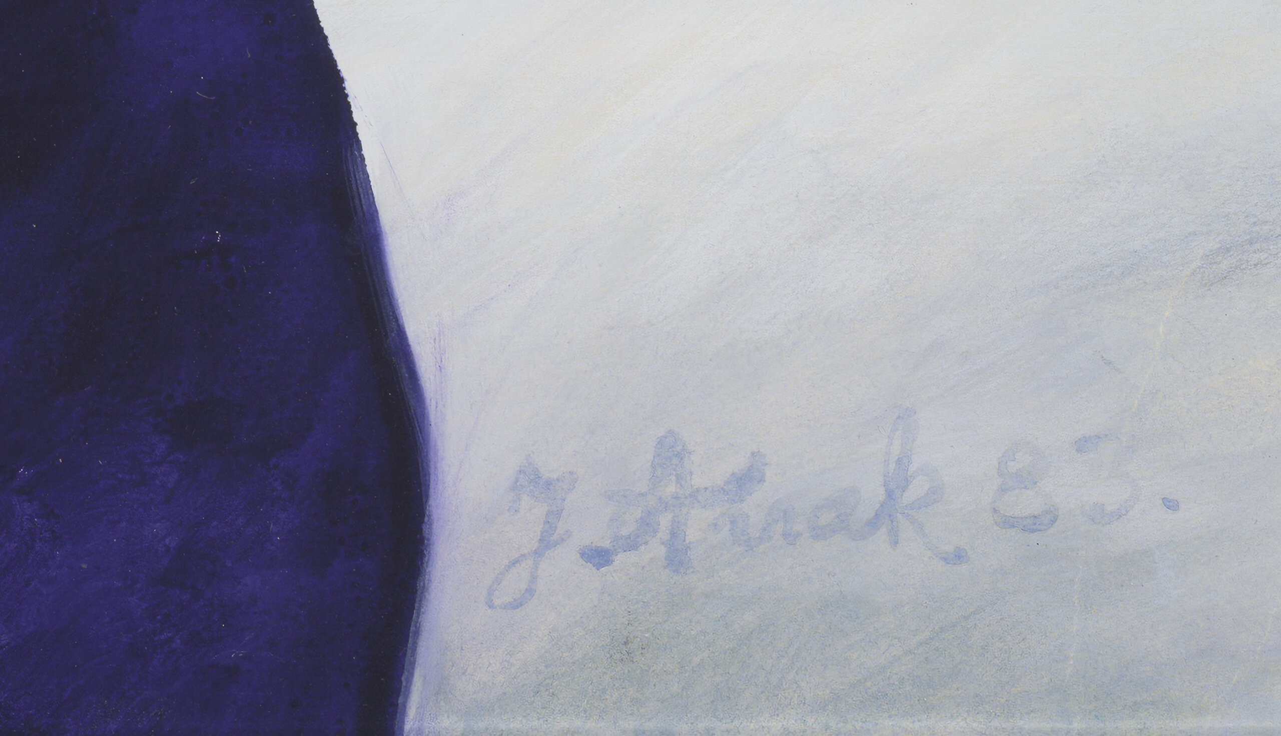 Jüri Arrak “Suur lind”, 1983. 71 x 55 cm.