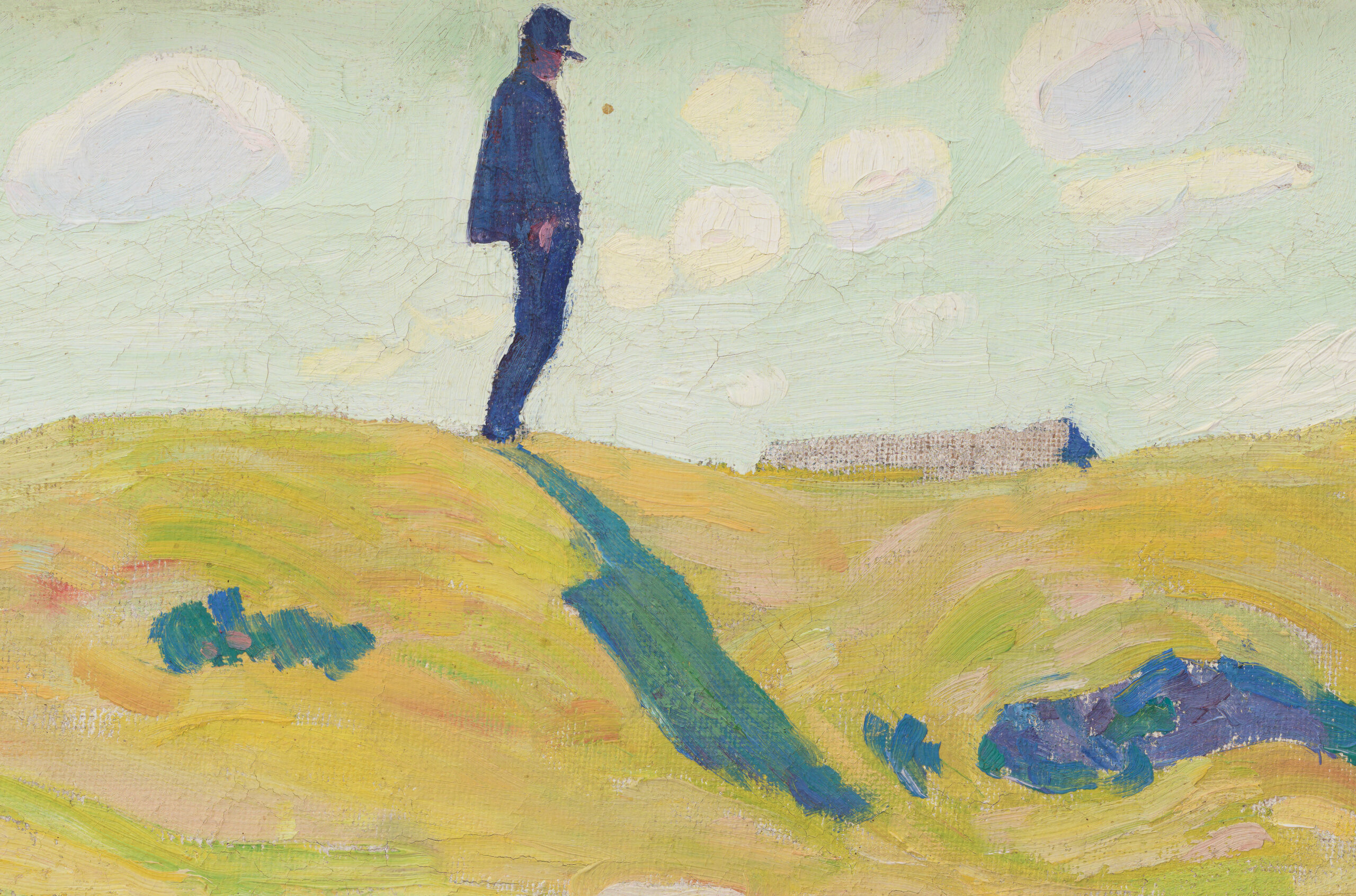 Peet Aren “Puhkajad päikesepaistel”, 1912-1913. 48,5 x 58 cm.