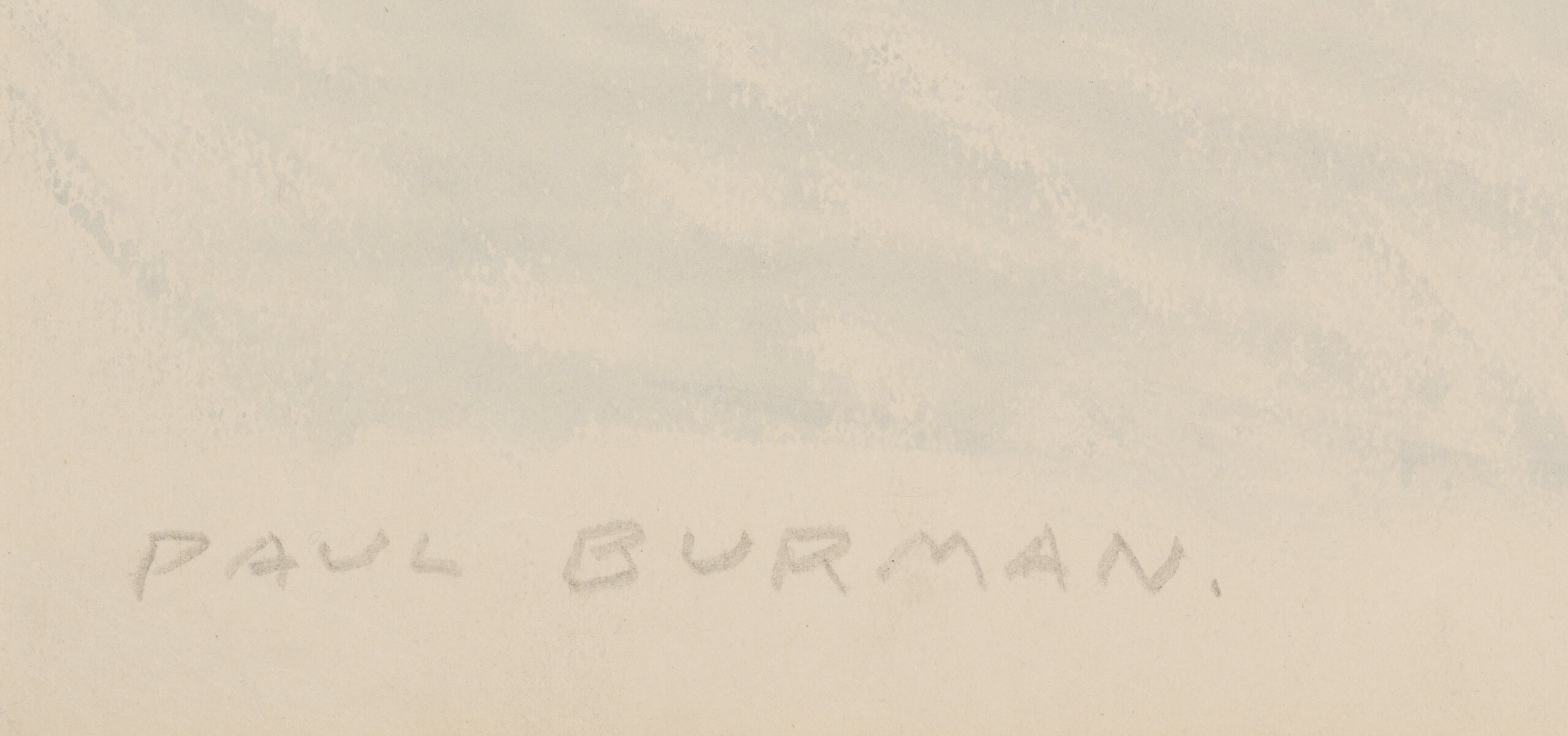 Paul Burman “Natüürmort puuviljadega”, 1930ndad. 23,5 x 30 cm.