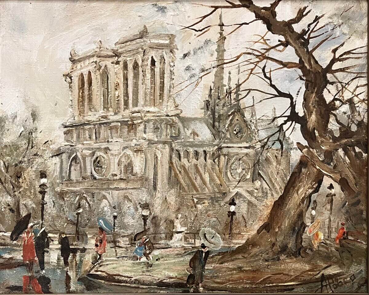 Alar Pääro “Notre Dame”. Eesti kunsti oksjonid