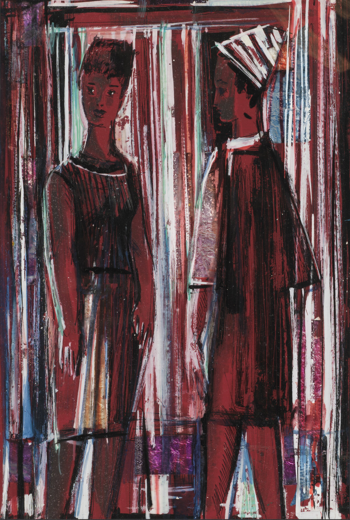 Erich Pehap “Kaks naist”, 1960ndad. Eesti kunsti oksjonid