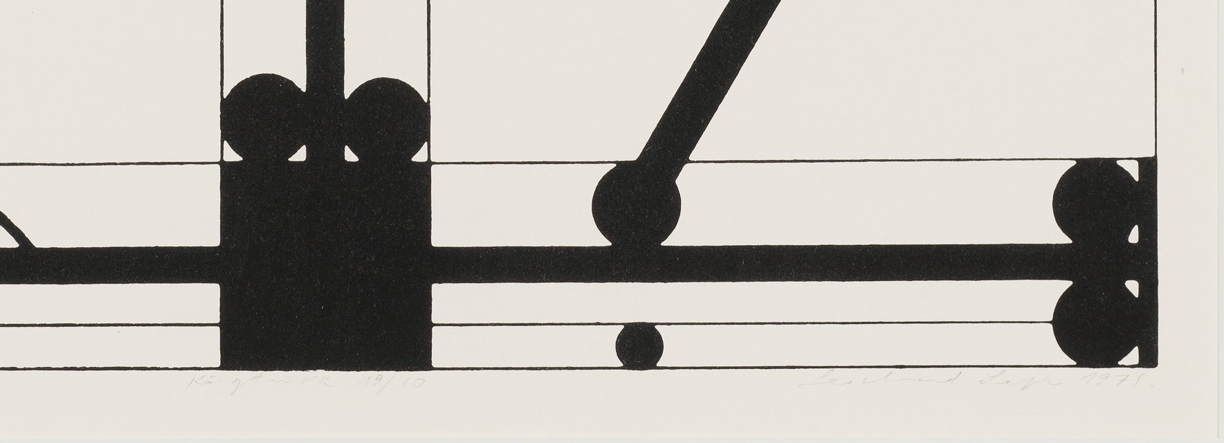 Leonhard Lapin “Masin X”, 1975. Lm 62 x 60 cm.