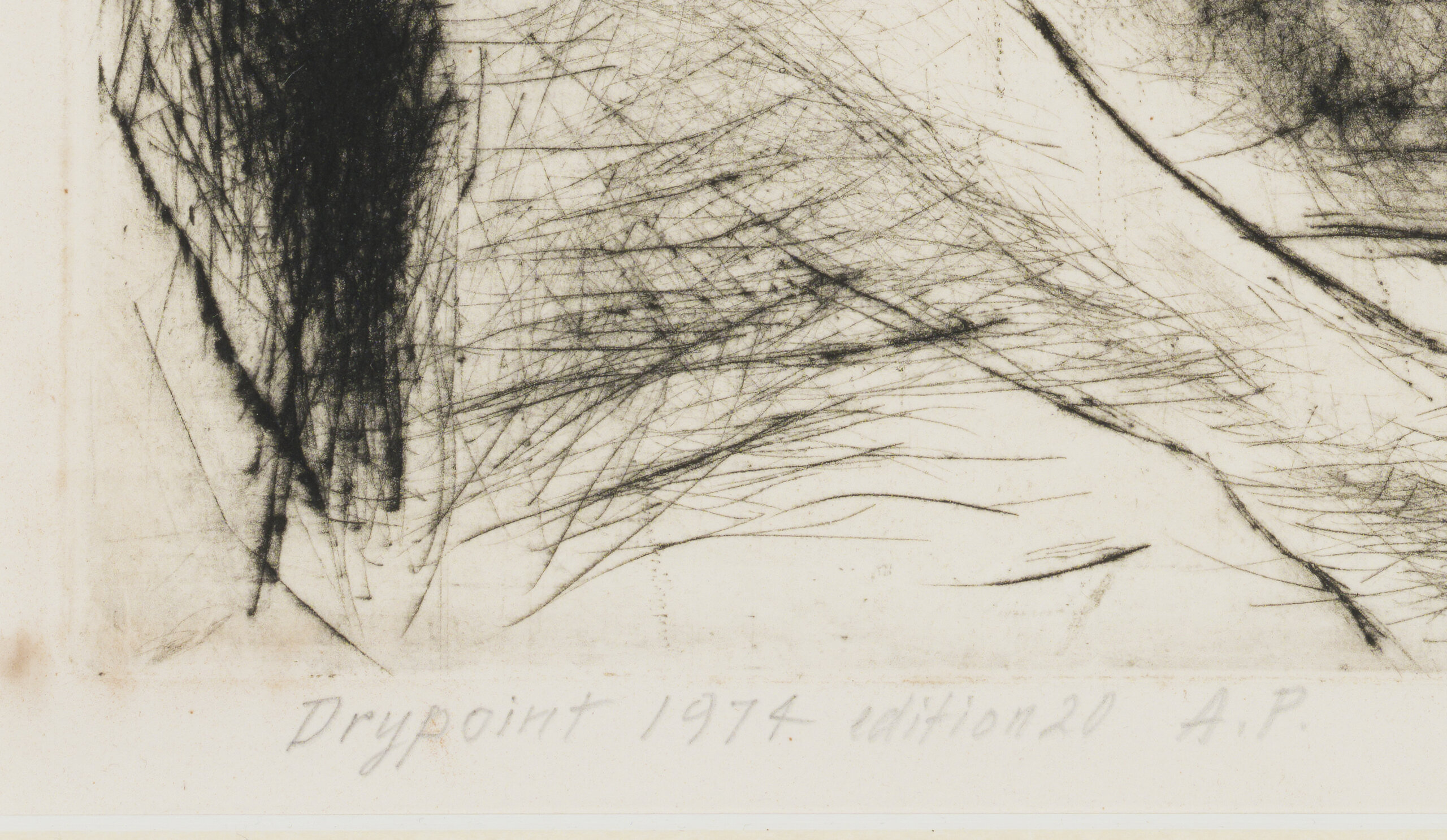 Agaate Veeber “Alonso”, 1974. Plm 40,3 x 29,8 cm.