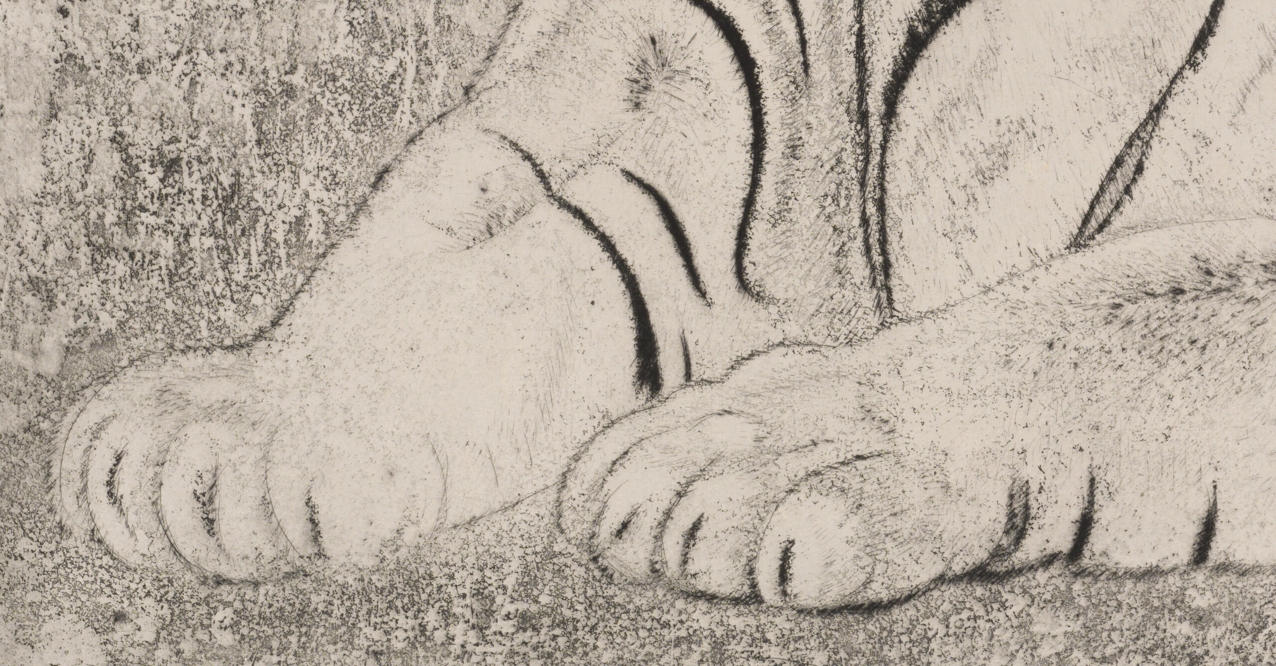 Eduard Wiiralt “Tiiger”, 1937. Plm 49,5 x 39,6 cm.