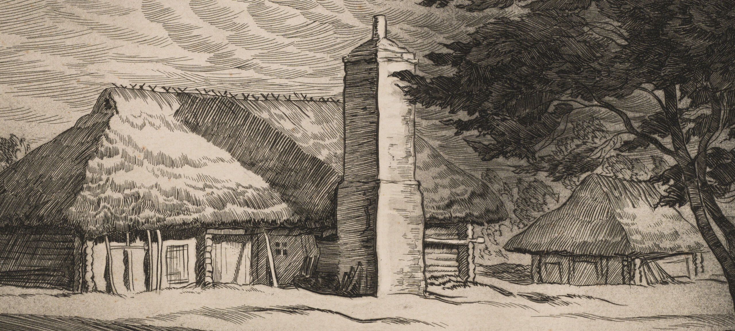 Günther Reindorff “Vana talu Pakri saarel”, 1921-22. Plm 15,5 x 20,5 cm.