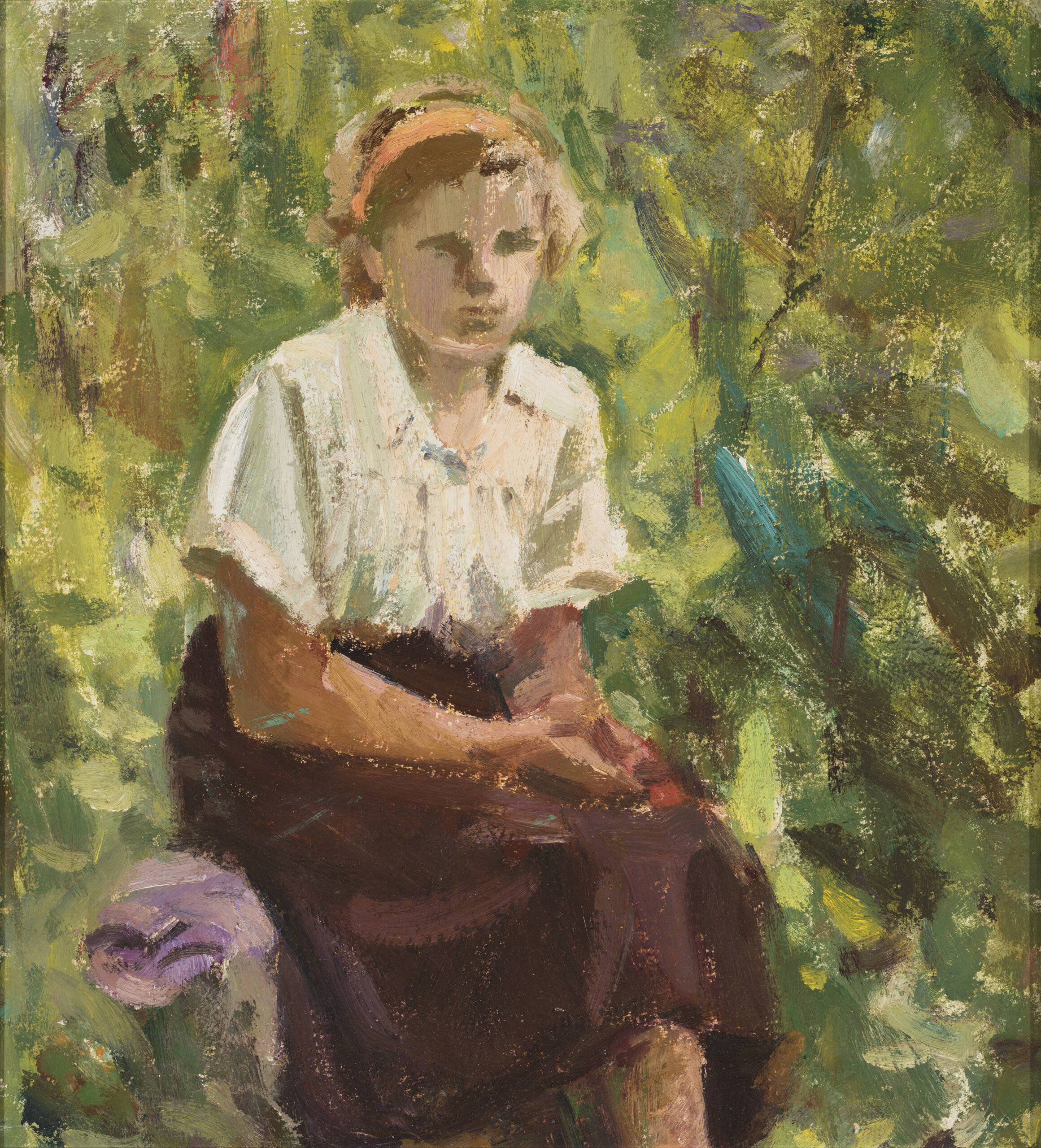 Johannes Võerahansu Tütarlapse portree