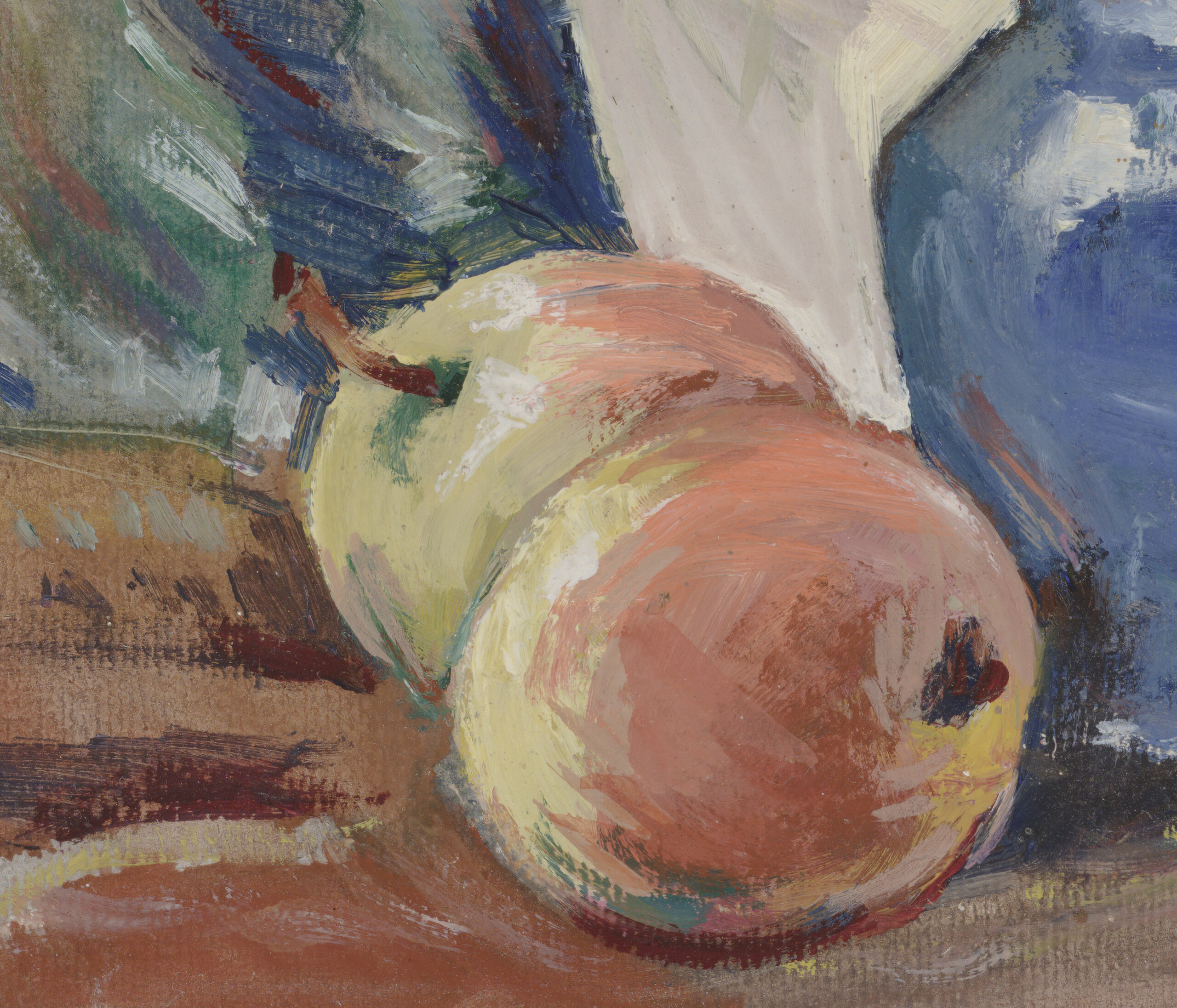 Lembit Rull “Natüürmort kevadiste tulpidega”, 1943. 35 x 29 cm.