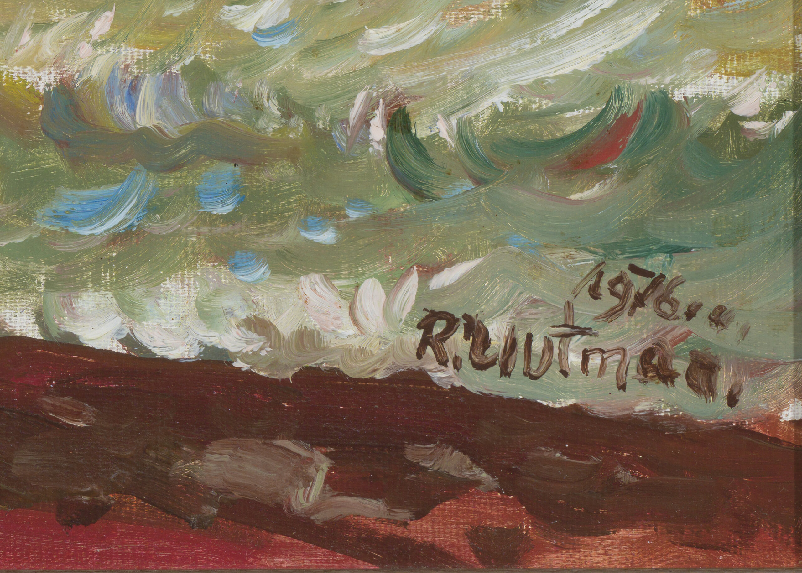 Richard Uutmaa “Meri”, 1976. 50,5 x 70 cm.