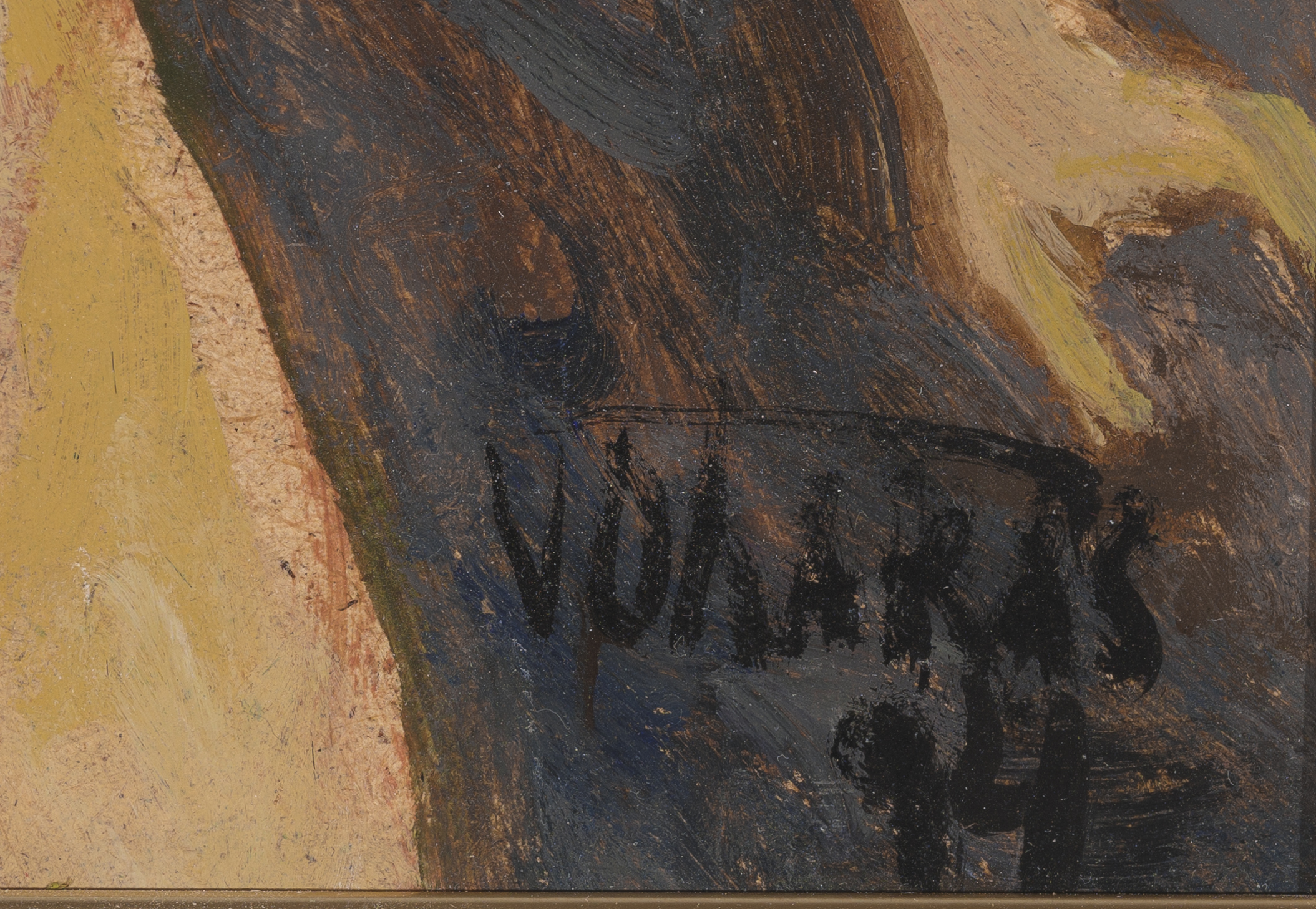 Valdur Ohakas “Akt aknal”, 1994. 25,5 x 31,5 cm.