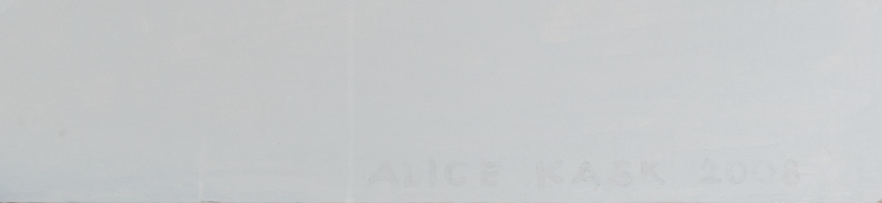 Alice Kask “Nimeta”, 2008. 145 x 163,5 cm.