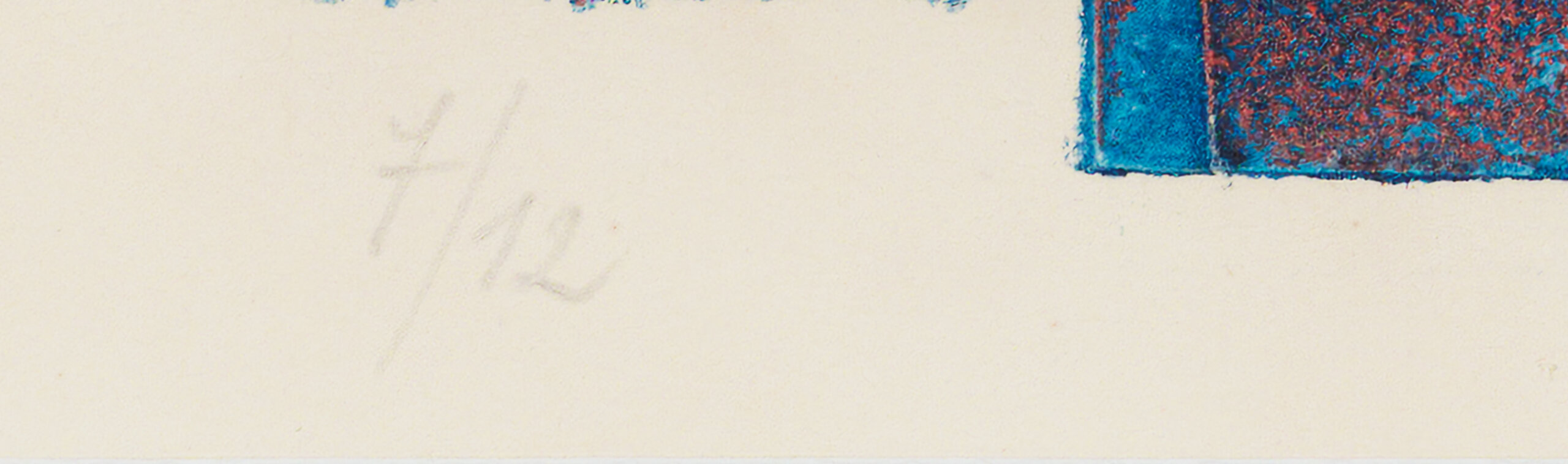 Avo Keerend “Kompositsioon sinisega”, 1968. 51 x 35 cm.