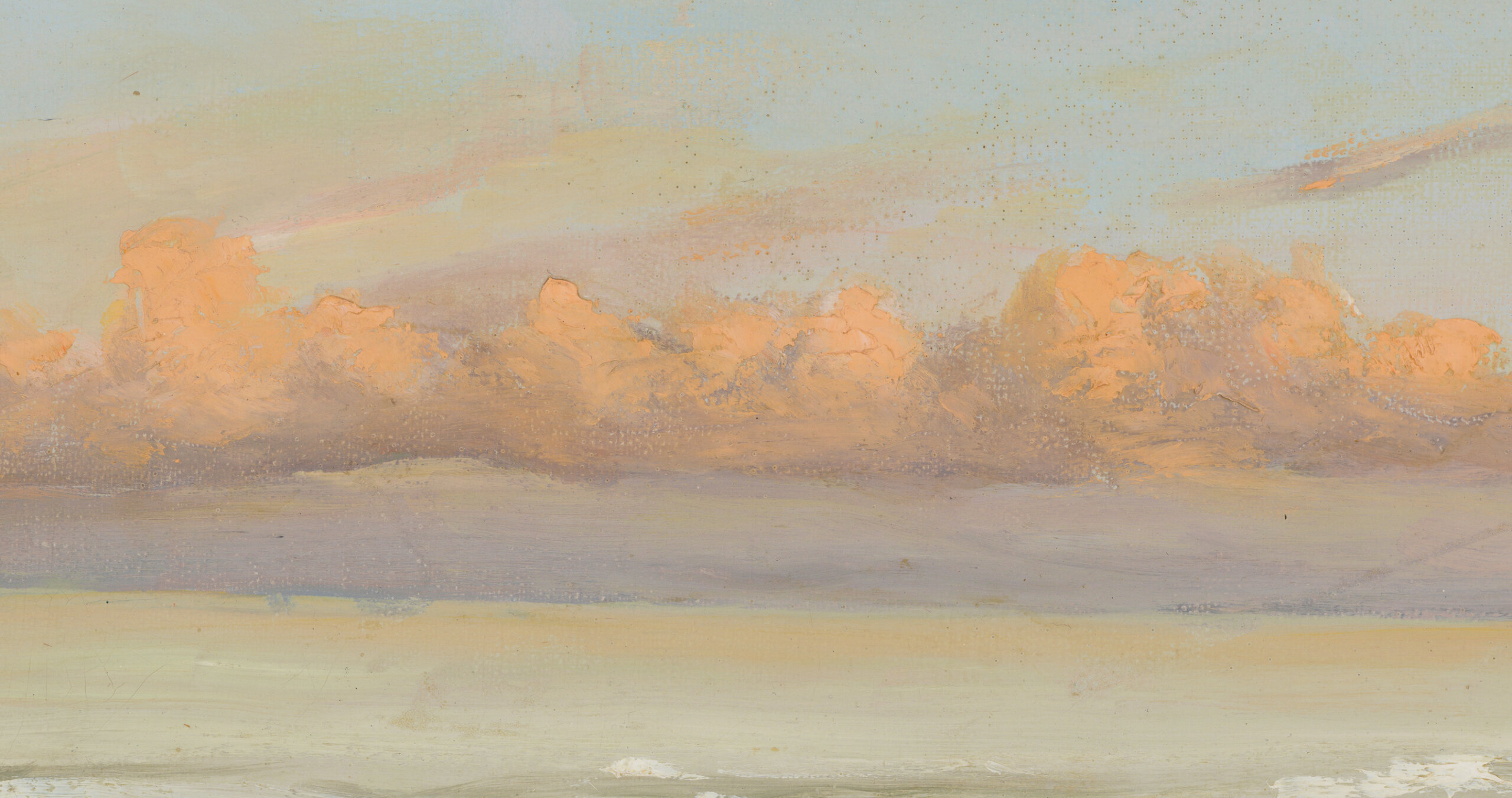 Edgar Valter “Õhtune meri“, 1954. 17,5 x 25 cm.