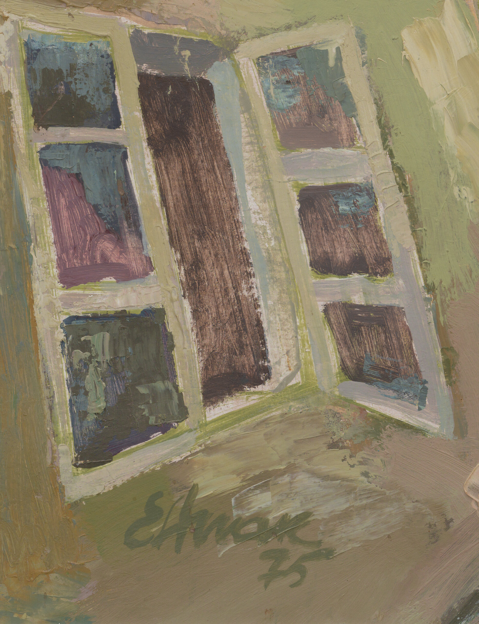 Eevart Arrak “Tüdruk”, 1975. 65 x 81 cm.
