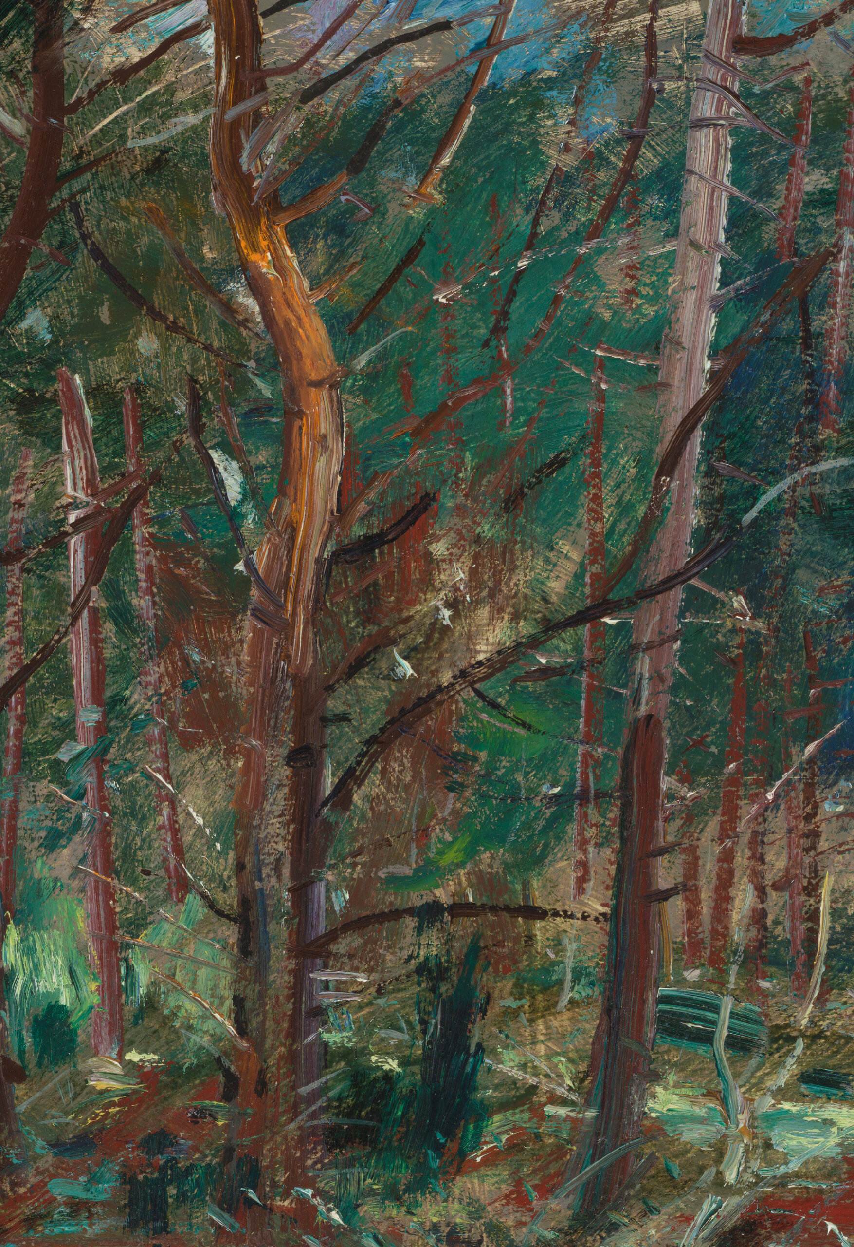 Evald Okas “Mets” (Vääna-Jõesuu), 1982. 50 x 70 cm.