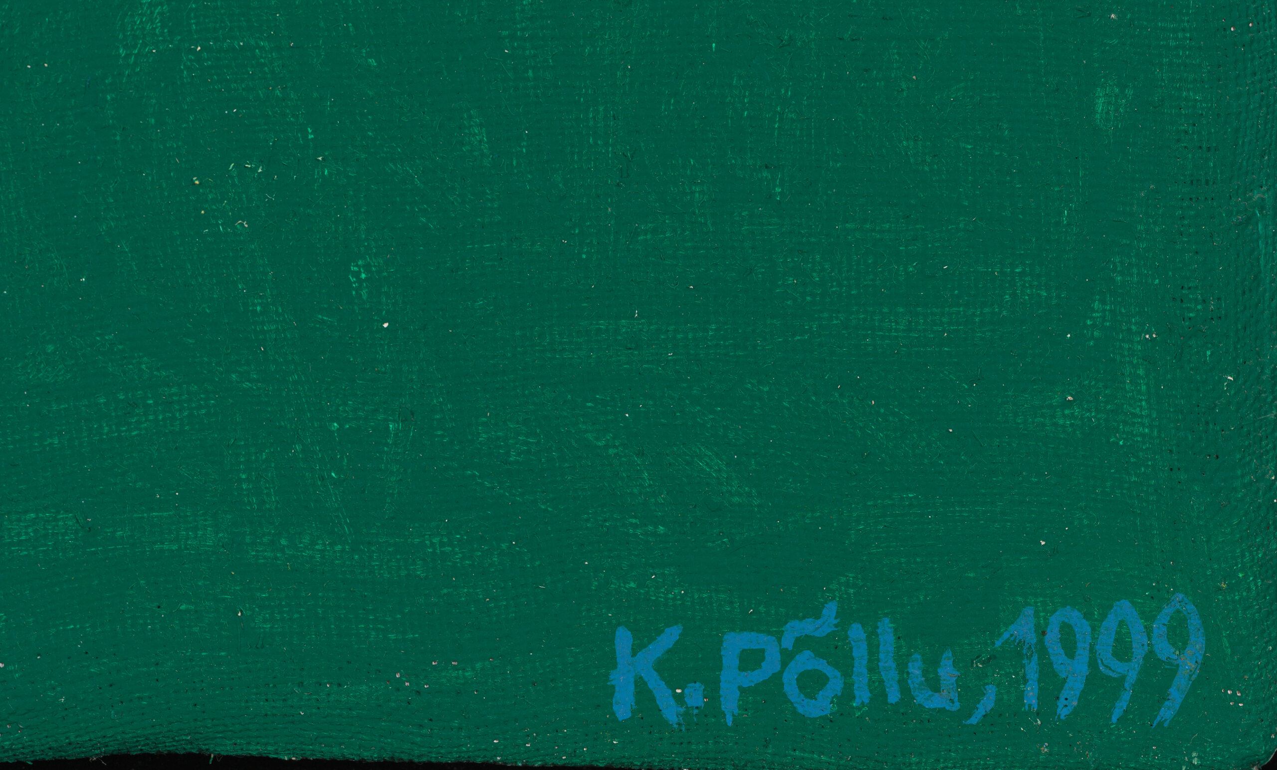 Kaljo Põllu “Algmuna”, 1999. 100 x 71 cm.