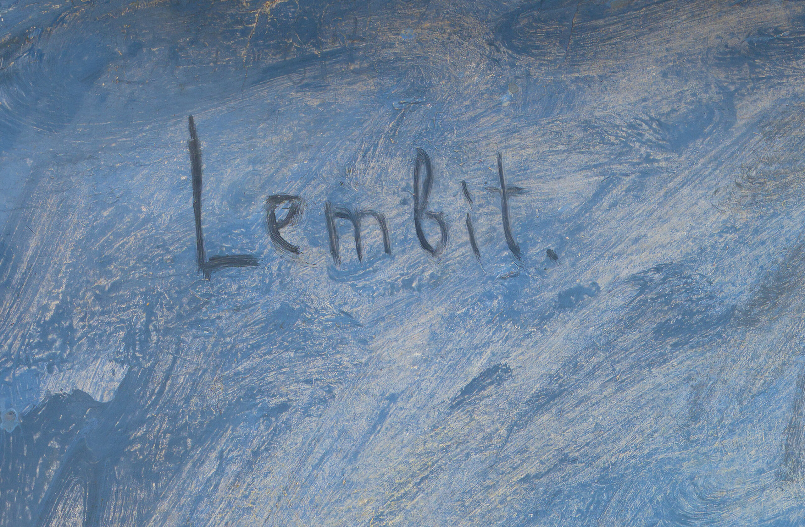 Lembit Sarapuu “Istuv naiskodanik”, 1964. 82 x 52 cm.