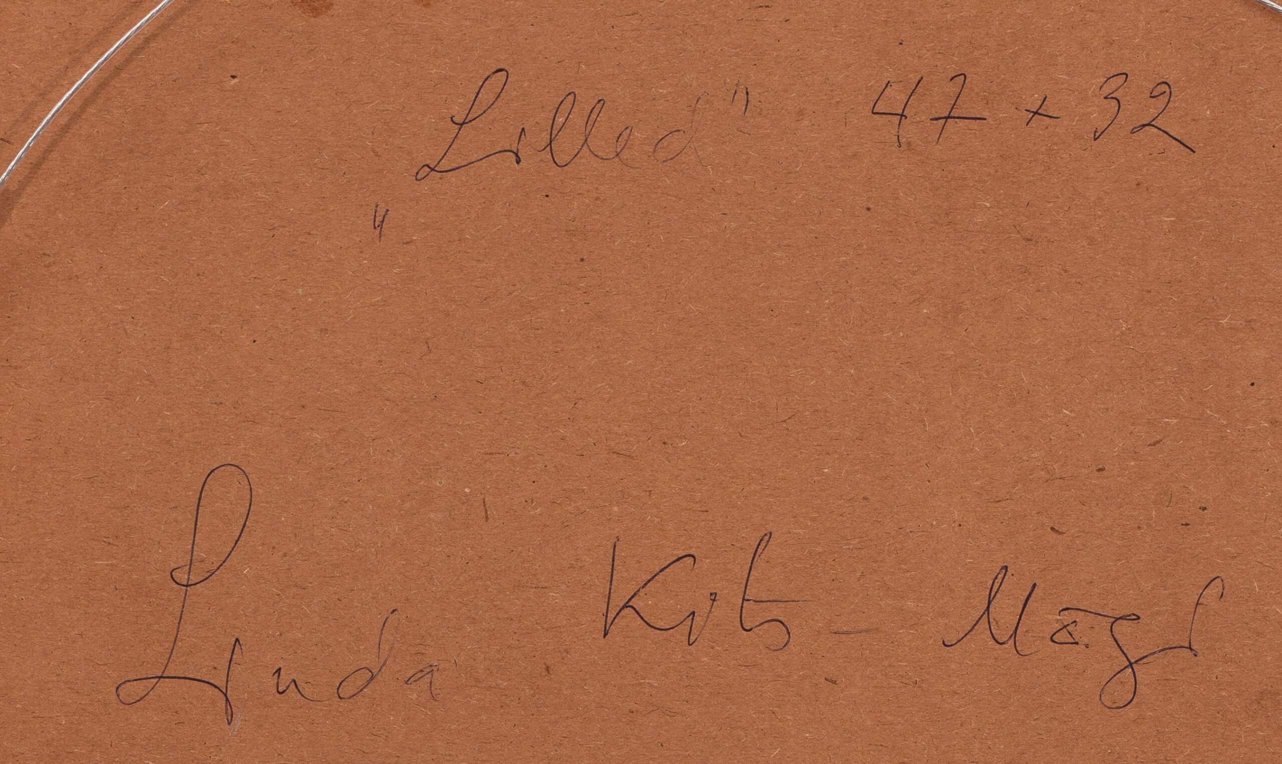 Linda Kits-Mägi “Lilled”, 1960ndad. 47 x 32 cm.