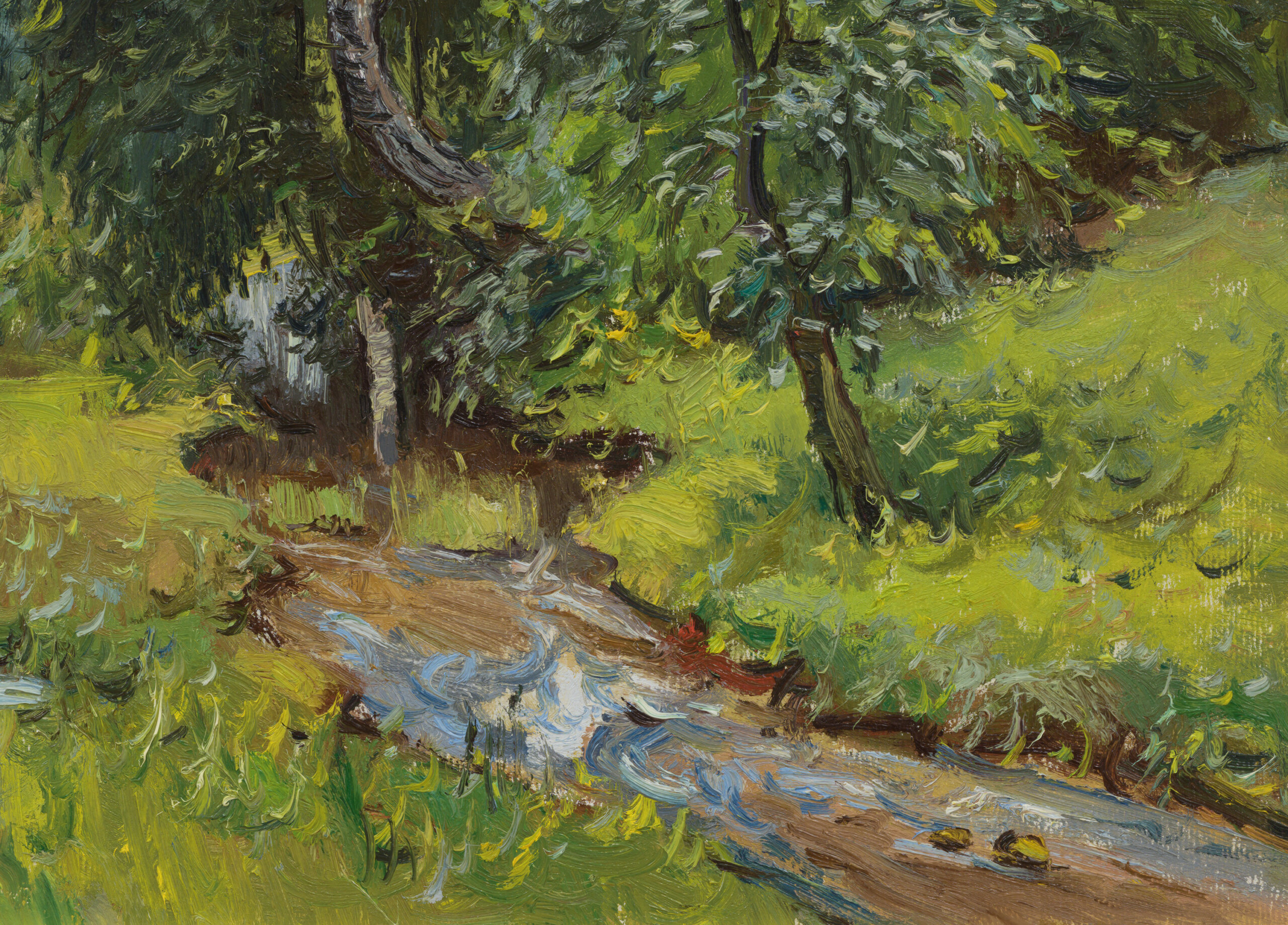 Linda Kits-Mägi “Metsaoja”, 1959. 35 x 46 cm.