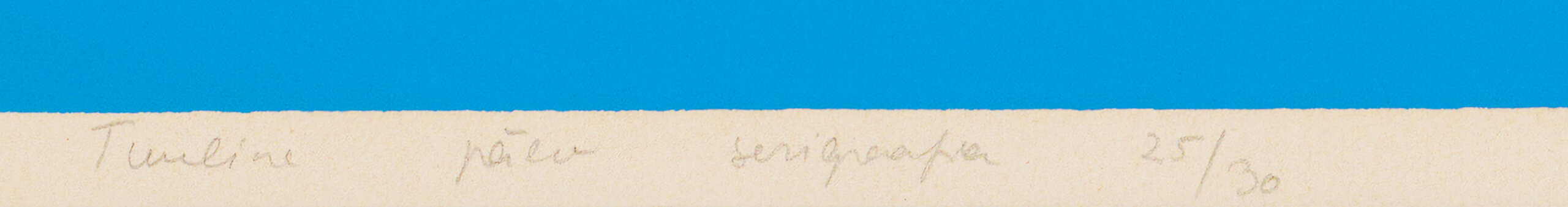 Malle Leis “Tuuline päev”, 1973. Plm 60 x 60 cm.