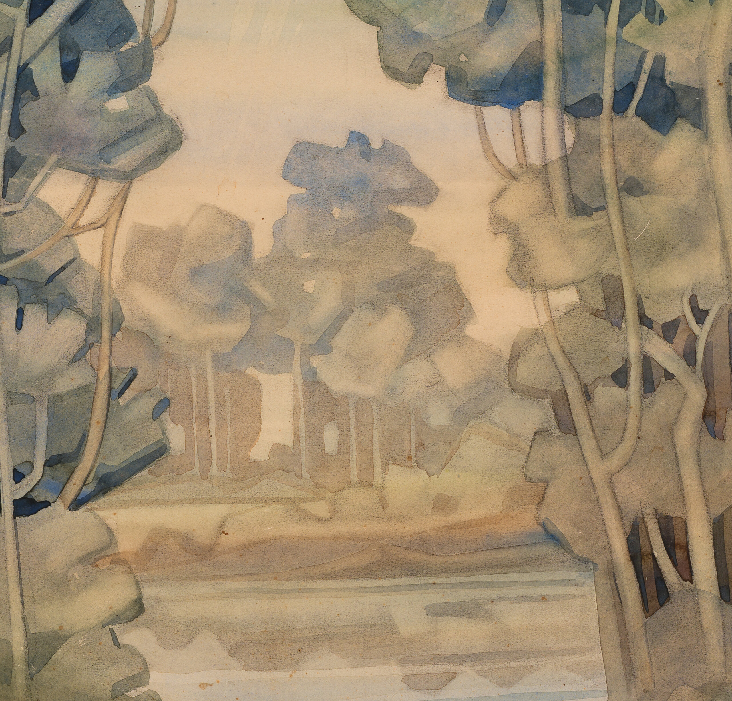Paul Liivak “Pühajärve maastik”, 1931