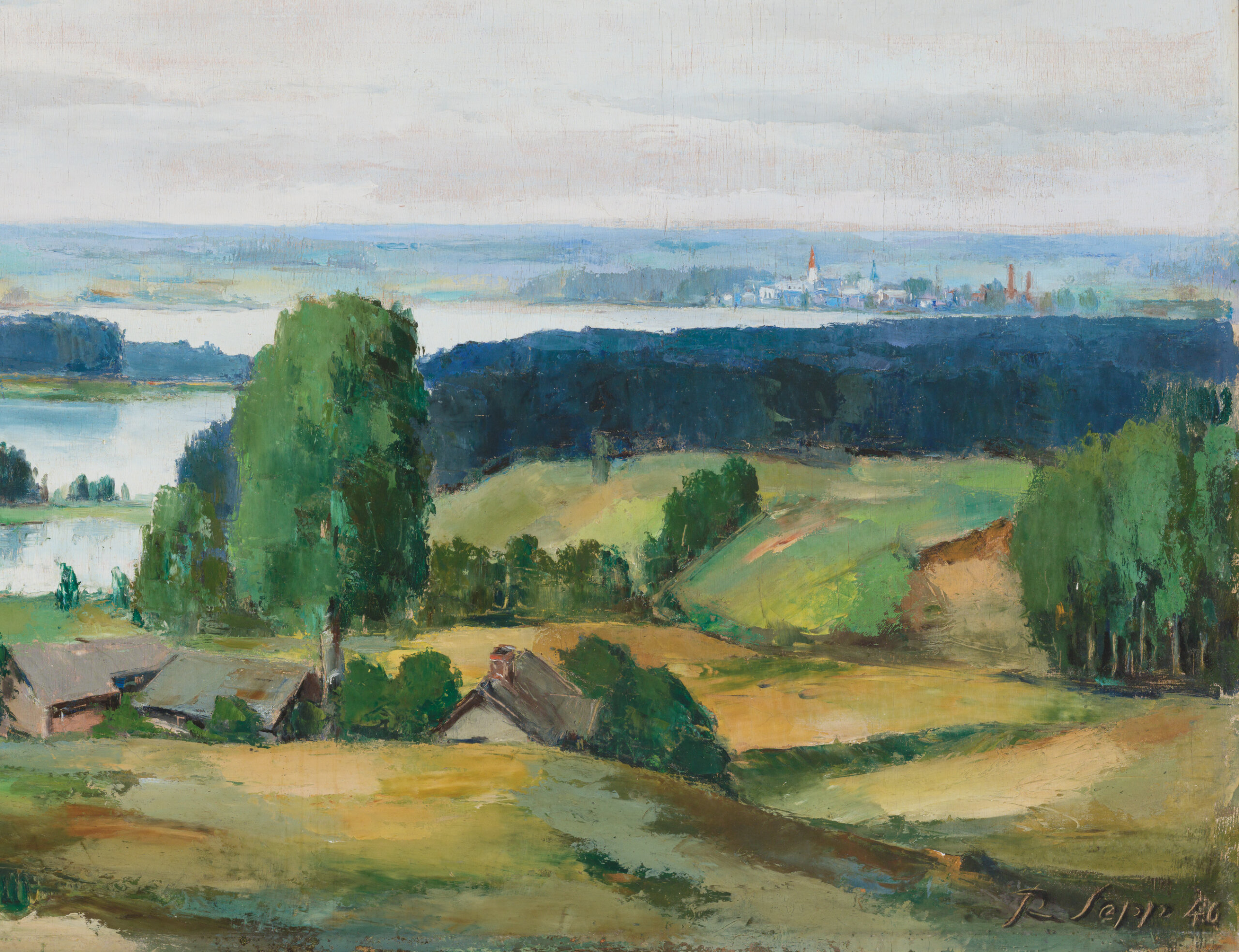 Rudolf Sepp “Võrumaa”, 1946. 115,5 x 148 cm.