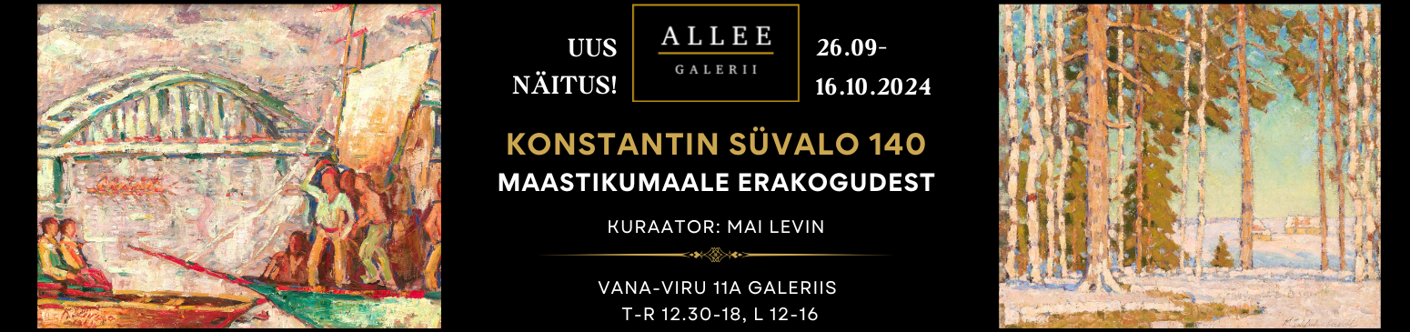 Konstantin Süvalo näitus Allee galeriis