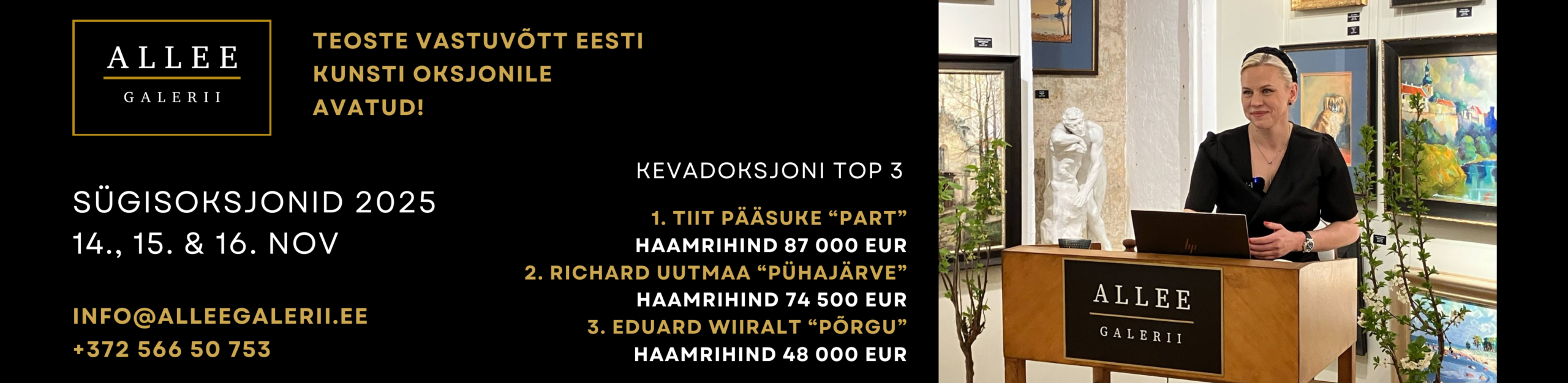 Eesti kunsti oksjonimaja Tallinnas