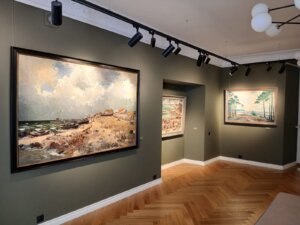 Richard Uutmaa näitus Allee galeriis Tallinna vanalinnas