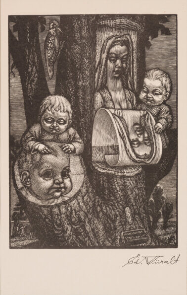 Eduard Wiiralt Puulõike sünd