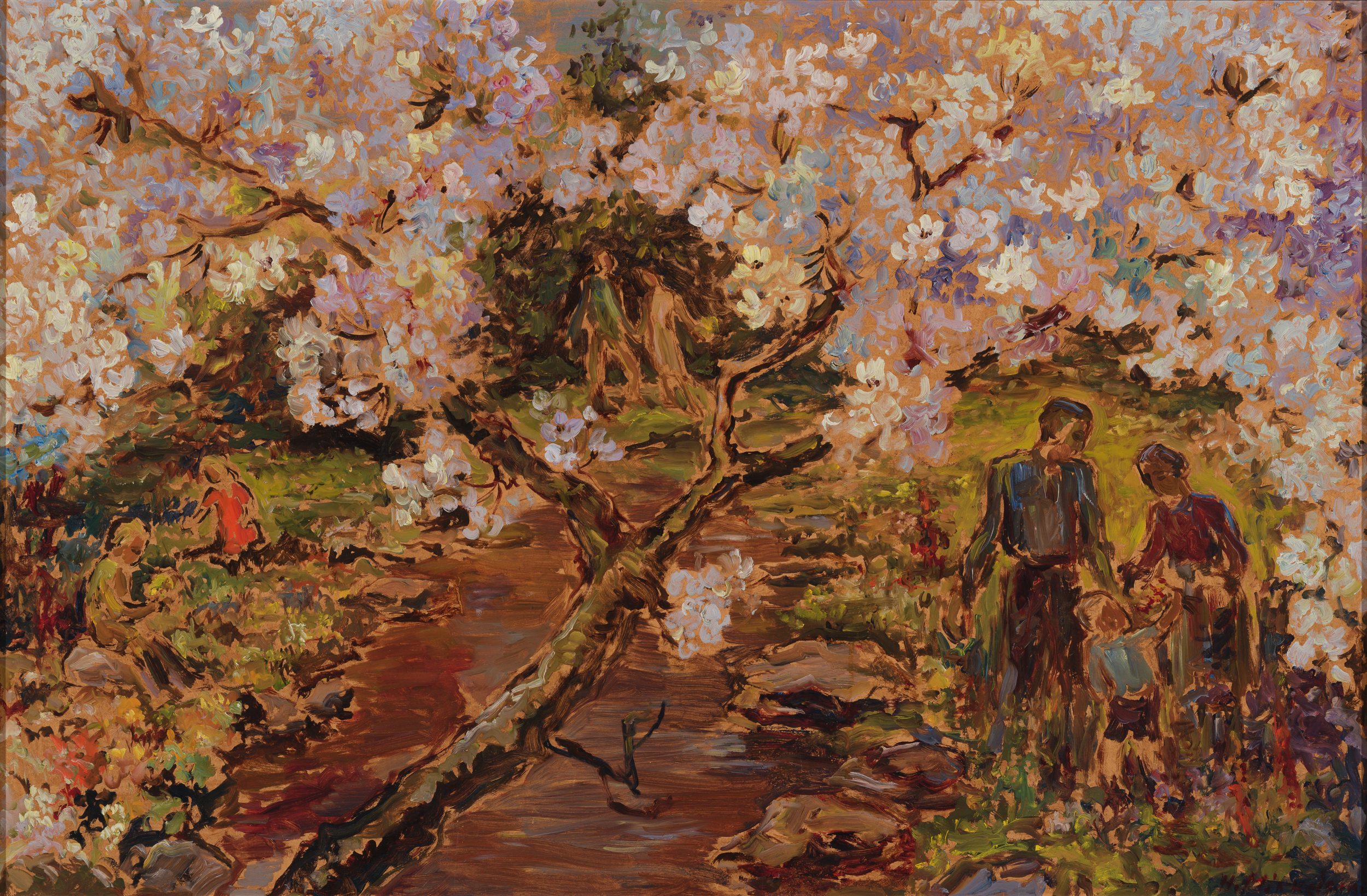 hilda-mikkelsaar-ounapuude-oitsemise-aegu-allee-galerii Hilda Mikkelsaar