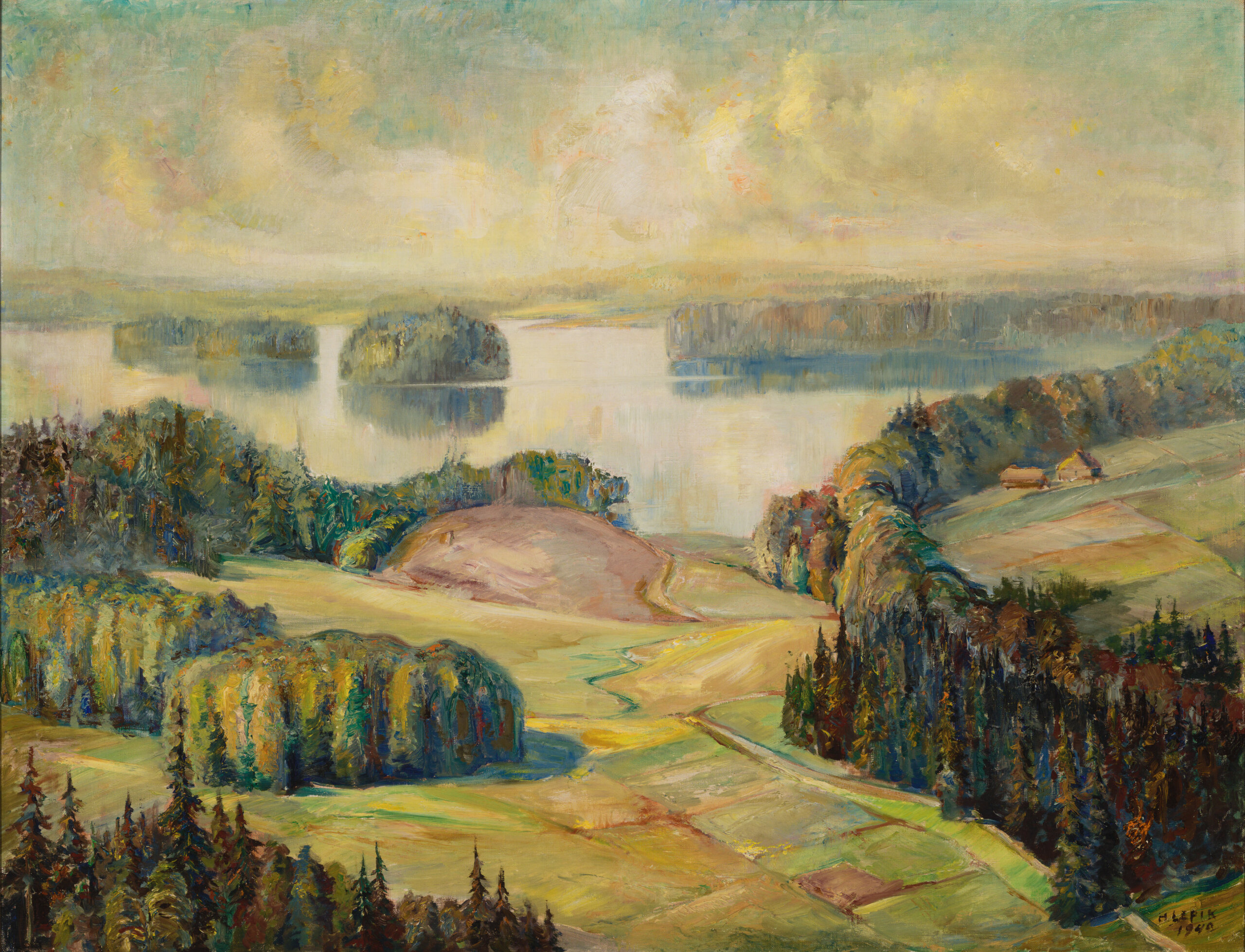 hugo-lepik-vaade-puhajarvele-allee-galerii Hugo Lepik