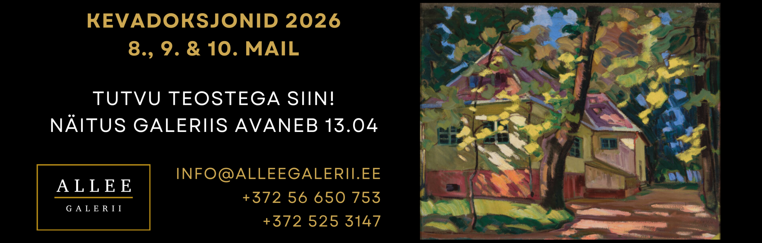 Allee eesti kunsti oksjon